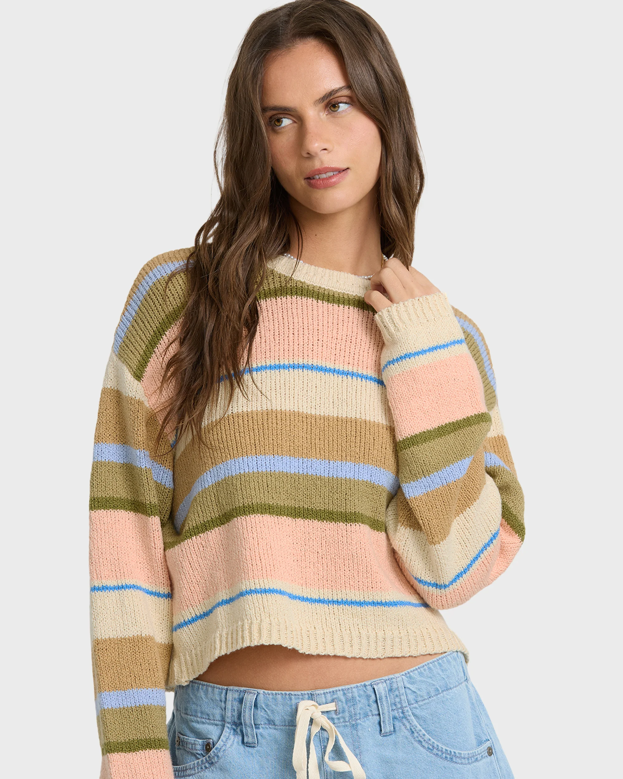 7540-bright-sol-sweater-light-peach-5.webp Bright Sol Sweater - Light Peach