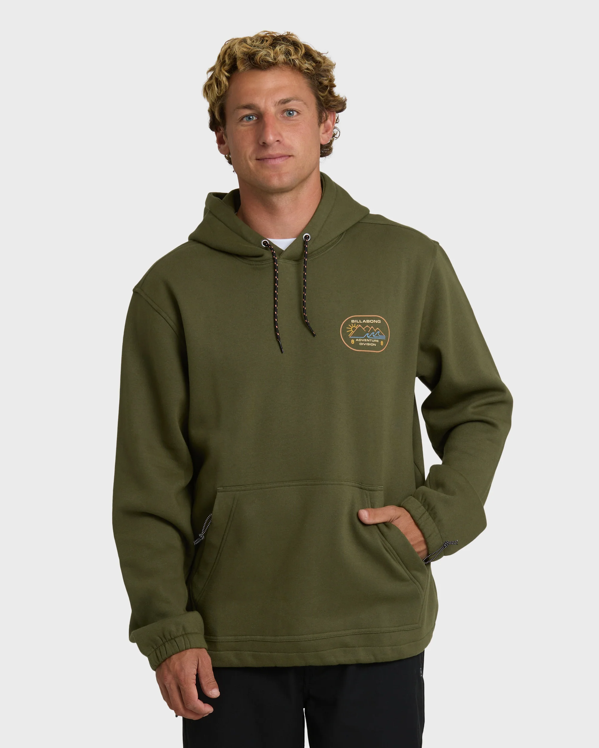 A/Div Compass Pullover Hoodie - Winter Moss