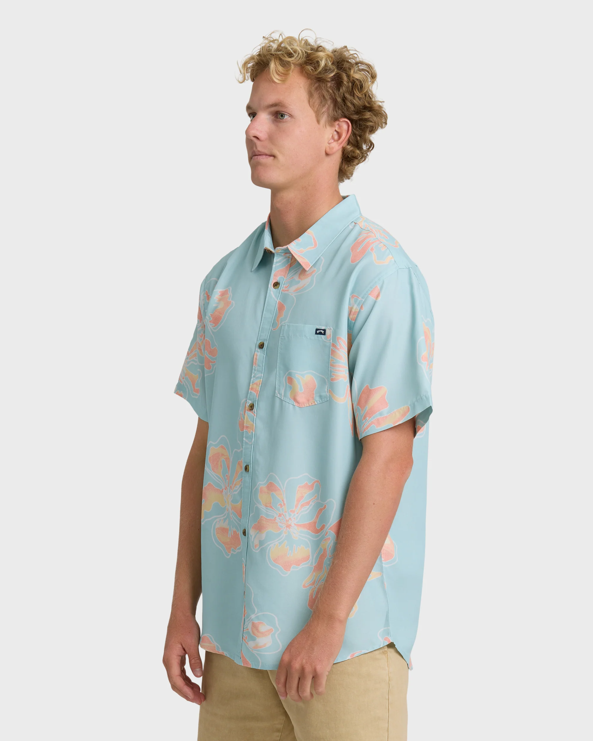 7619-sundays-lounge-short-sleeve-woven-shirt-corydalis-blue-3.webp Sundays Lounge Short Sleeve Woven Shirt - Corydalis Blue