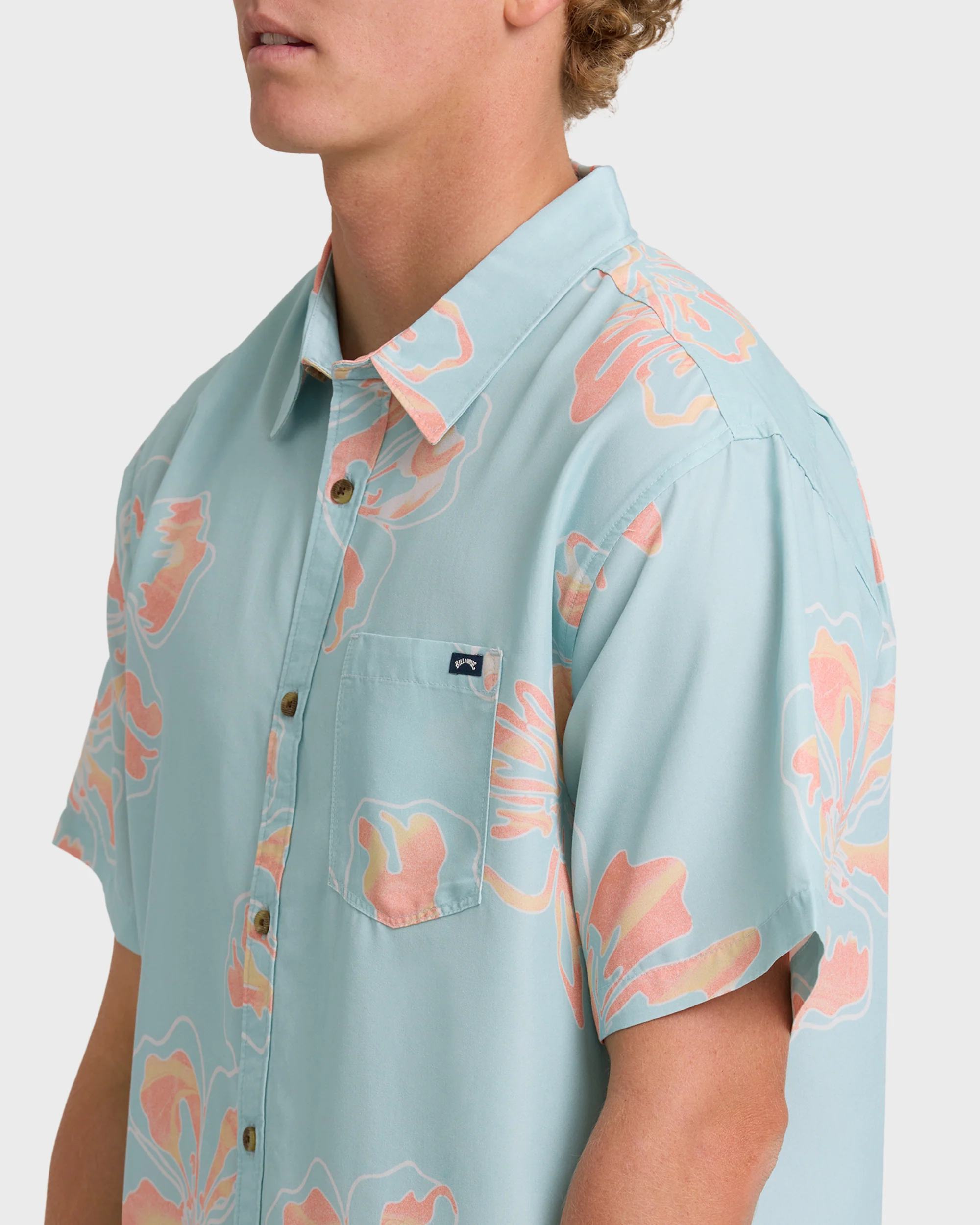 7619-sundays-lounge-short-sleeve-woven-shirt-corydalis-blue-5.webp Sundays Lounge Short Sleeve Woven Shirt - Corydalis Blue