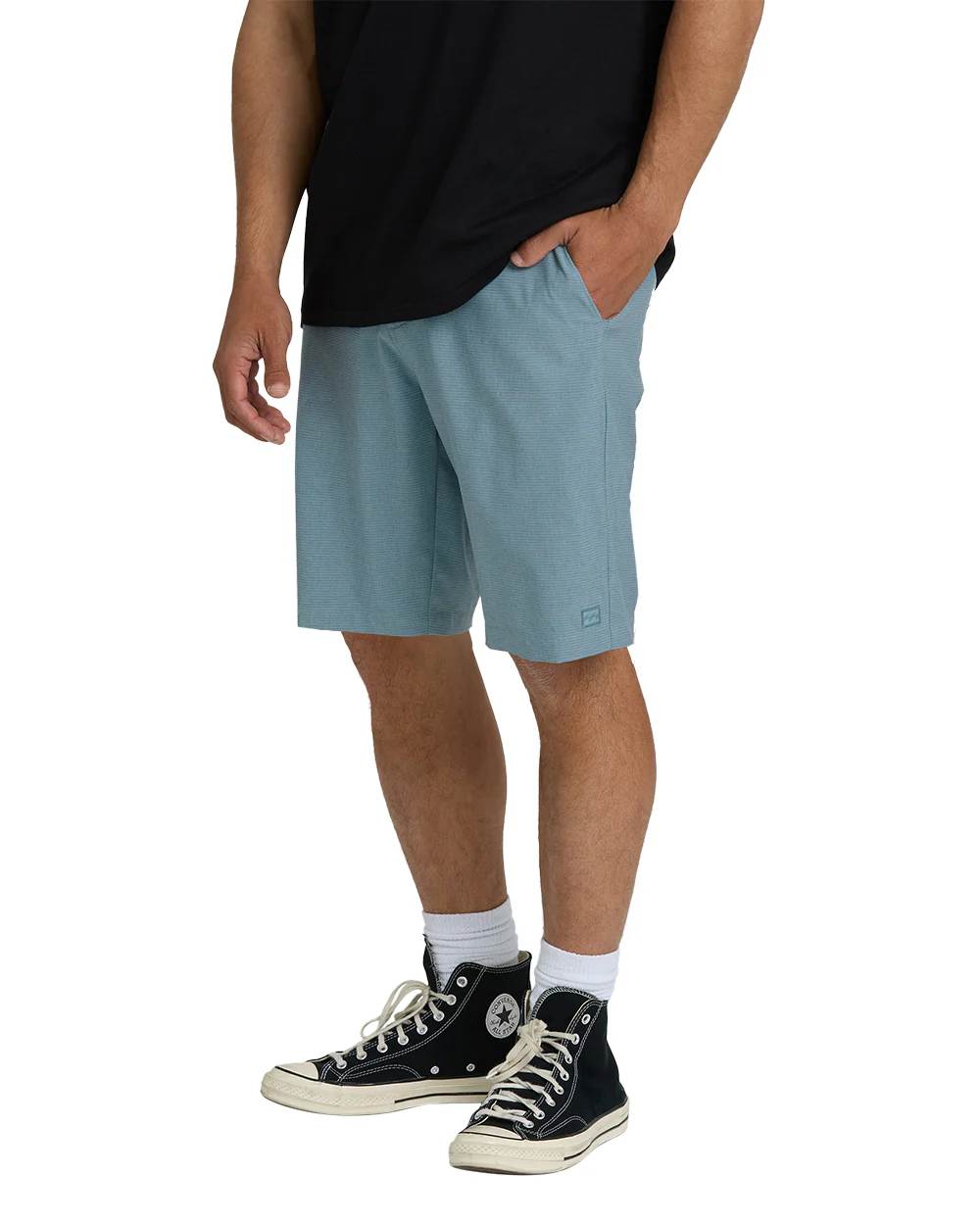 Crossfire Submersible 19" Hybrid Shorts - Blue Fog