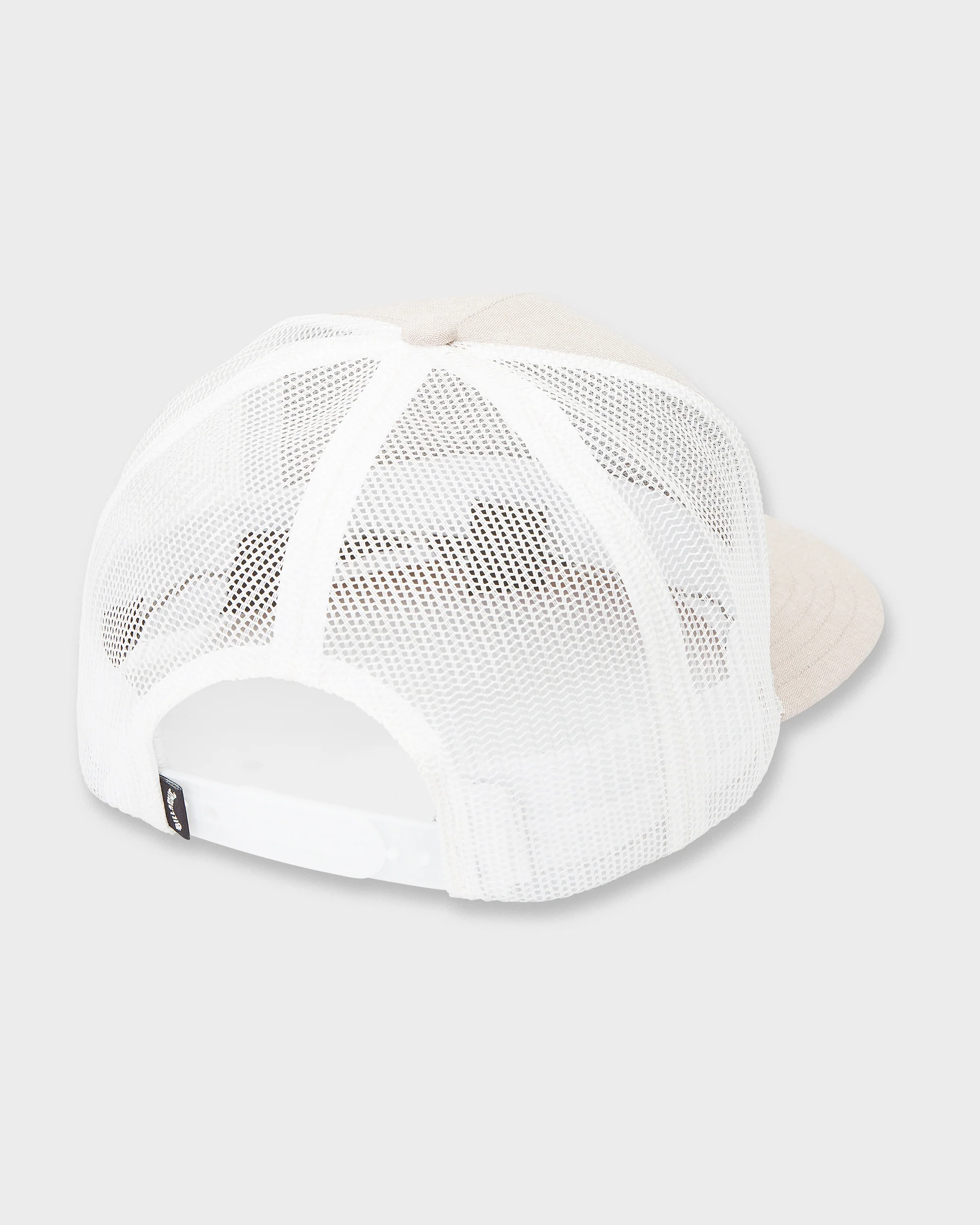 7661-stacked-trucker-hat-sand-2.webp Stacked Trucker Hat - Sand