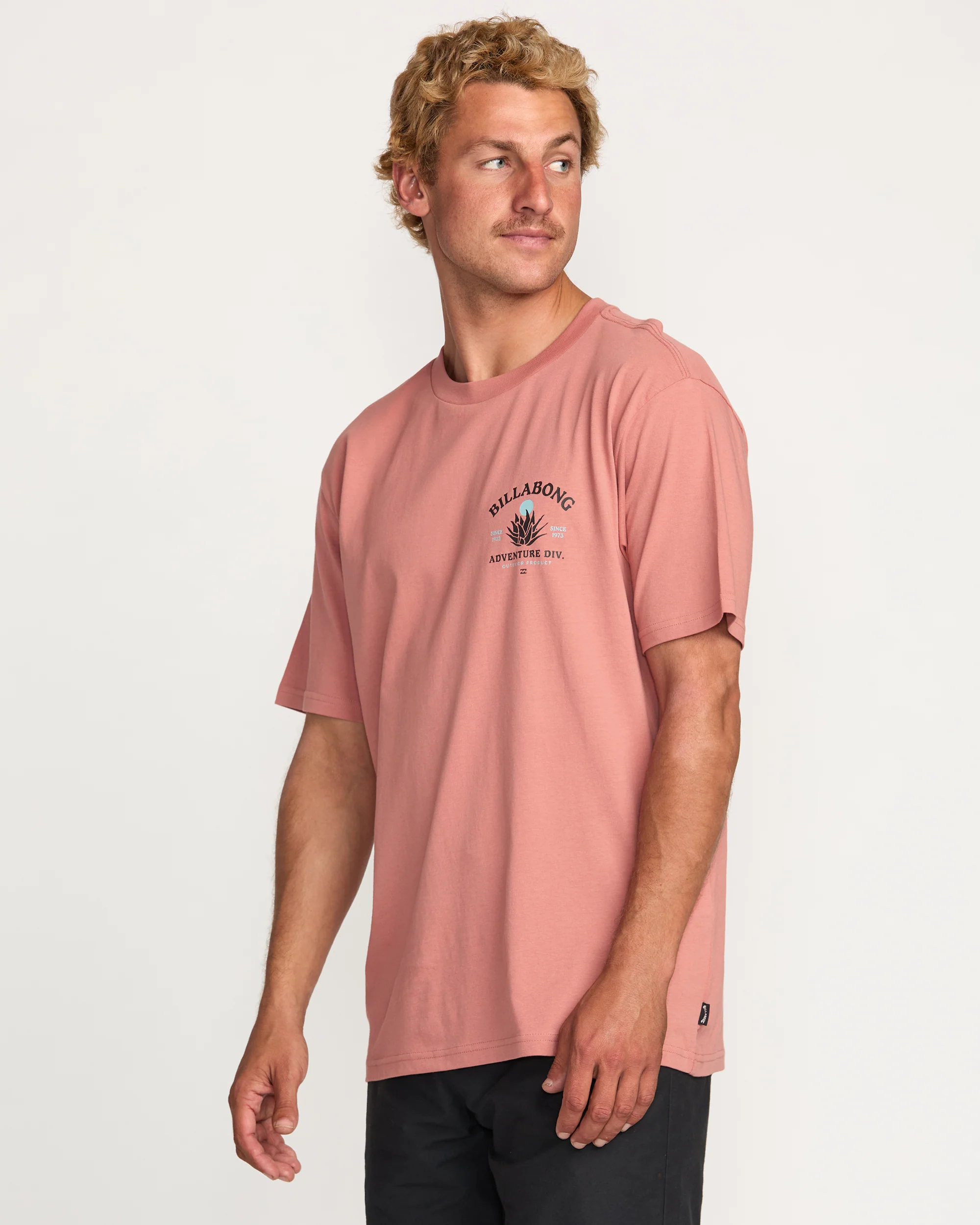 A/Div Agave Tee - Dusty Rose