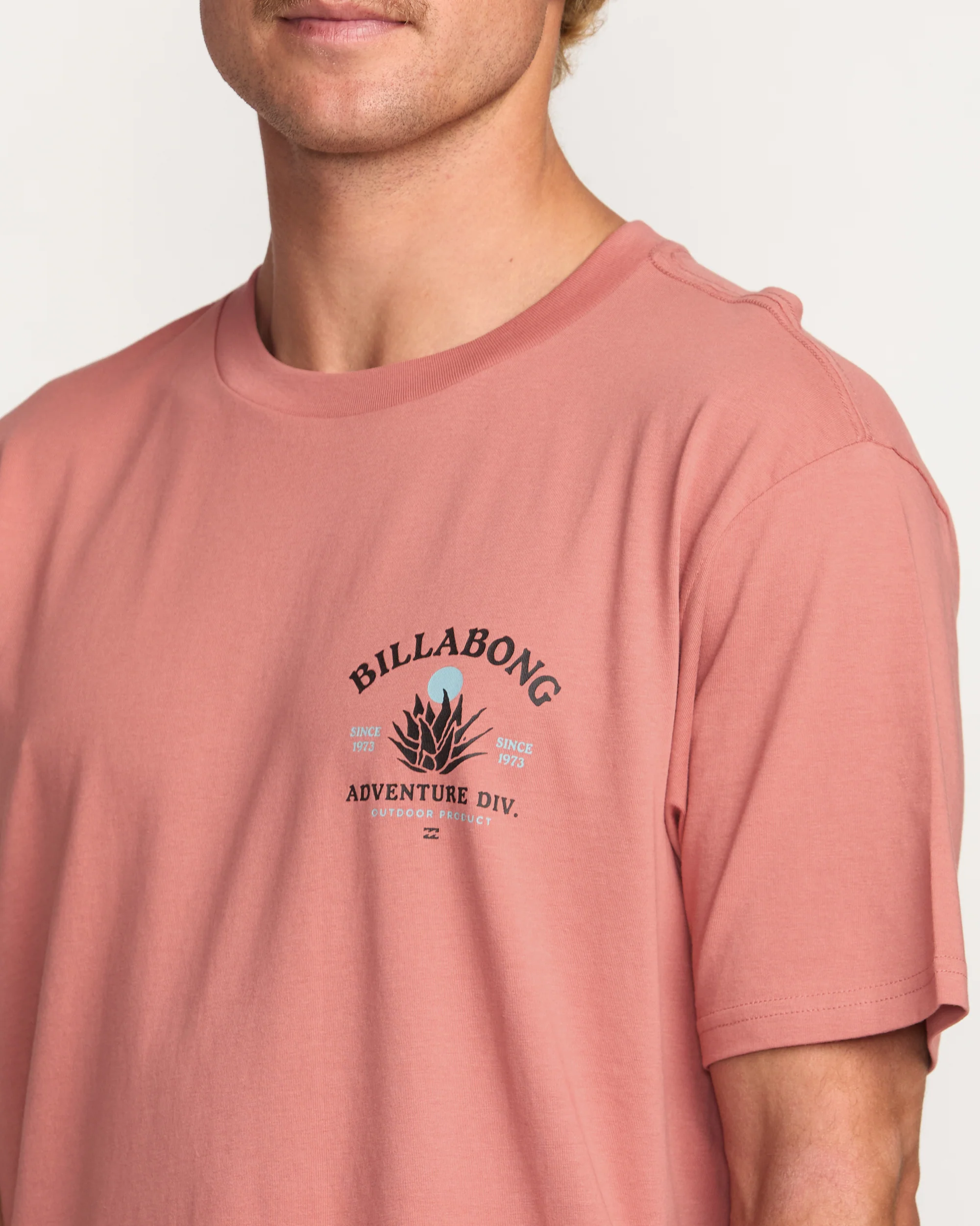 A/Div Agave Tee - Dusty Rose