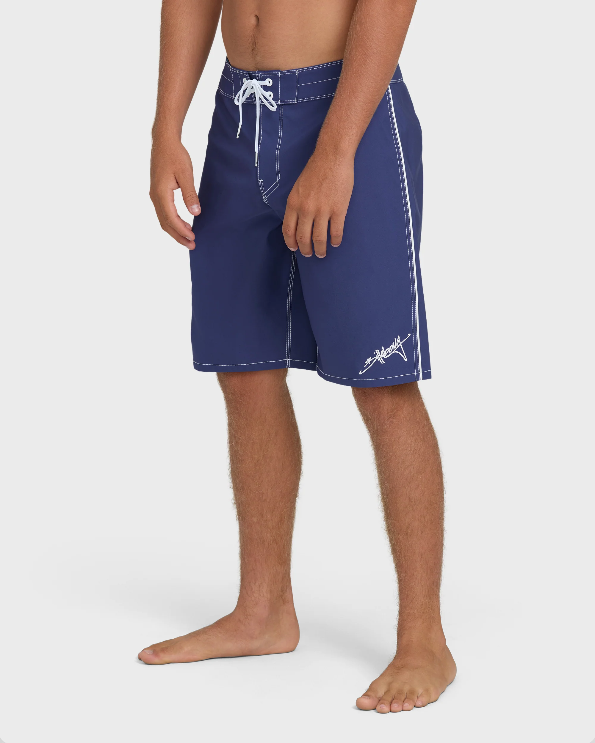 Piped Pro 21" Boardshorts - Purple Velvet