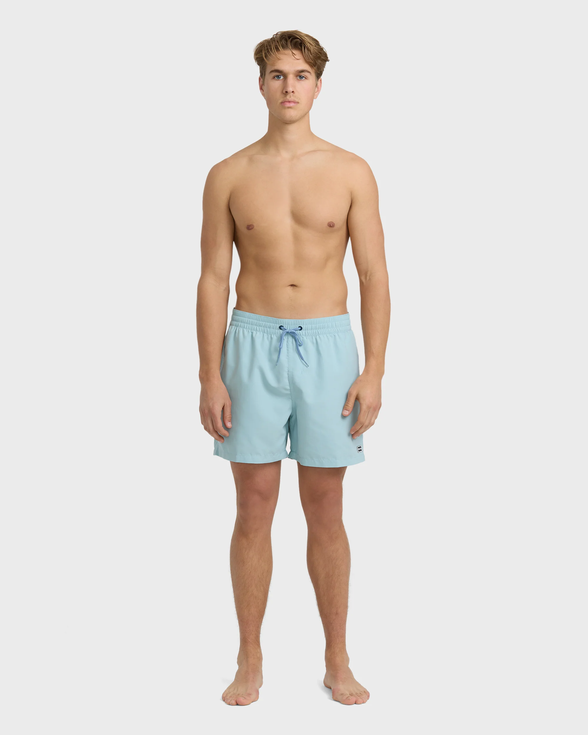 All Day Laybacks 16" Trunks - Dusty Blue