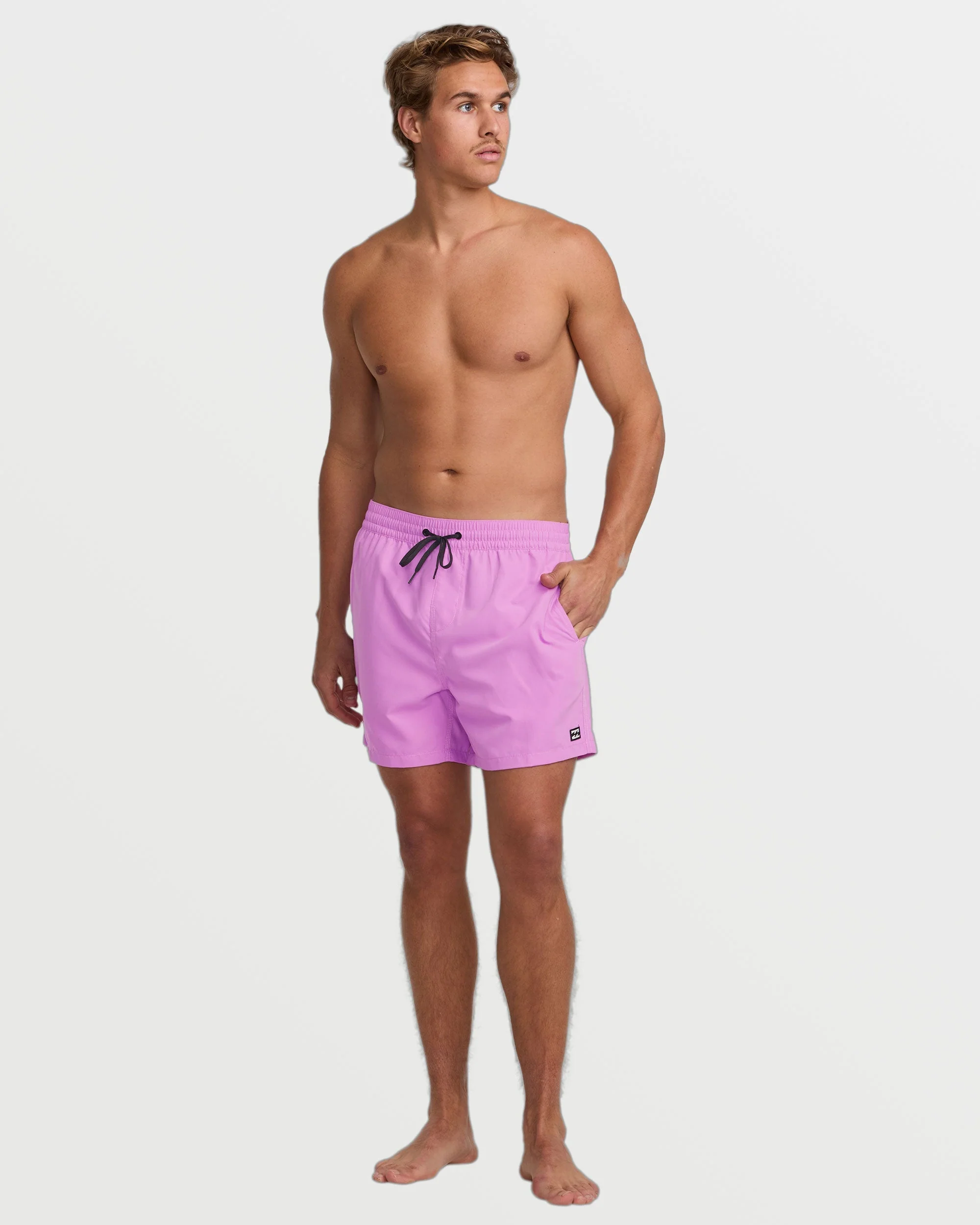 All Day Laybacks 16" Trunks - Fuschia