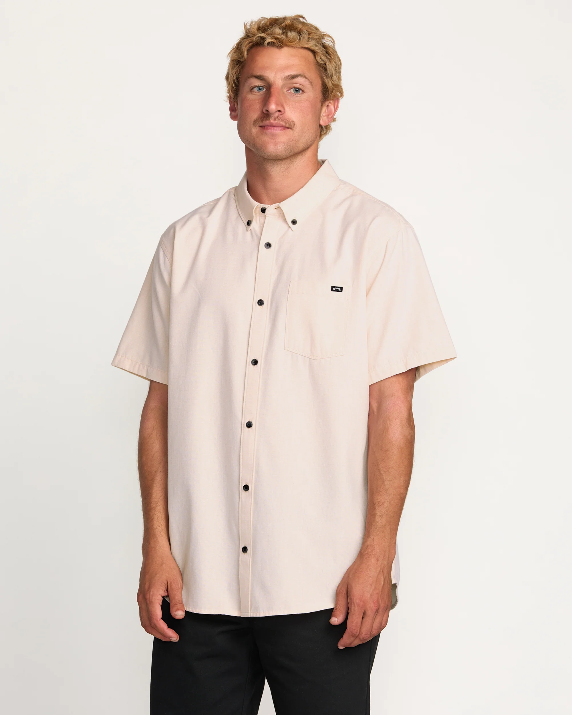 7882-all-day-short-sleeve-shirt-coral-haze-1.webp All Day Short Sleeve Shirt - Coral Haze