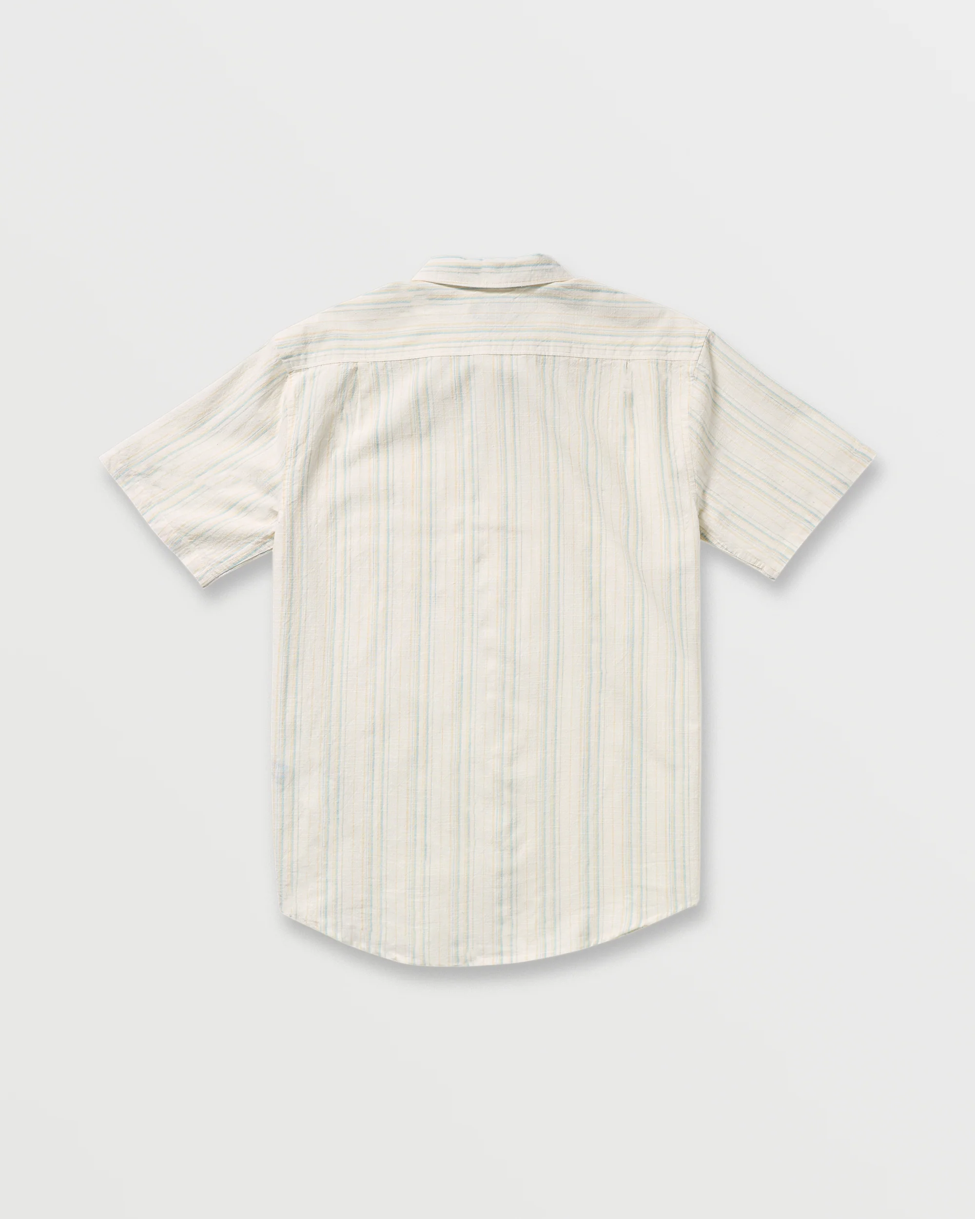 All Day Stripe Short Sleeve Shirt - Off White