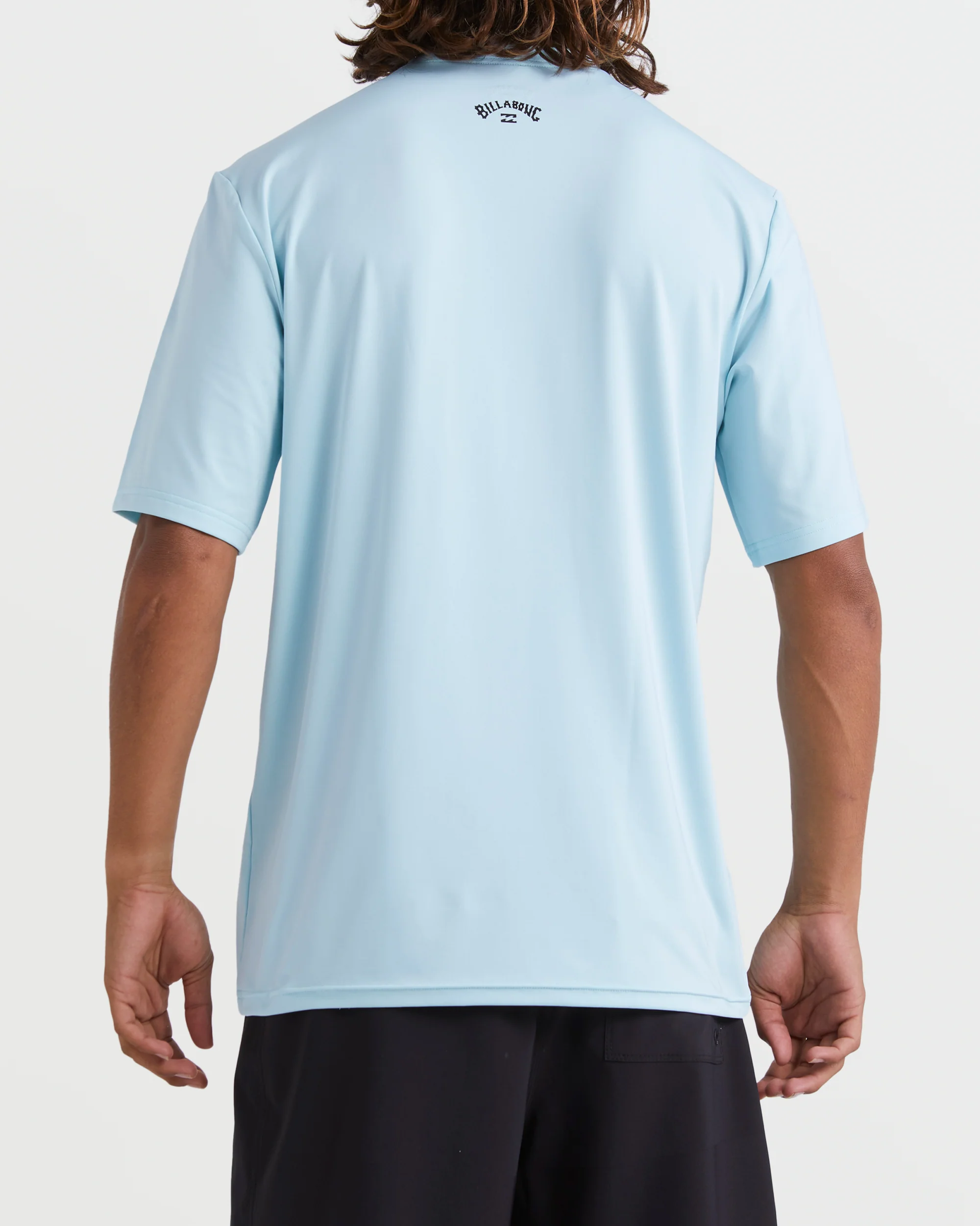 All Day Wave Short Sleeve Rashguard - Coastal Blue