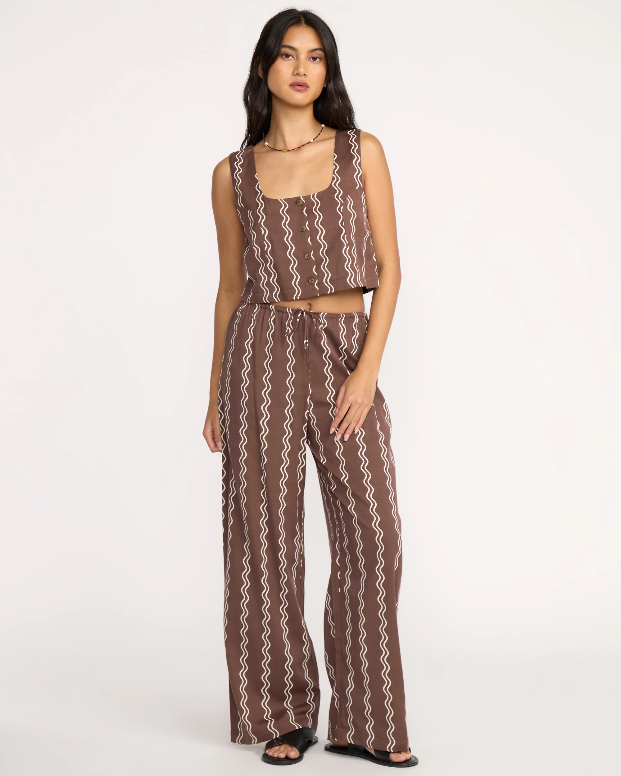 Another Wave Pants - Espresso