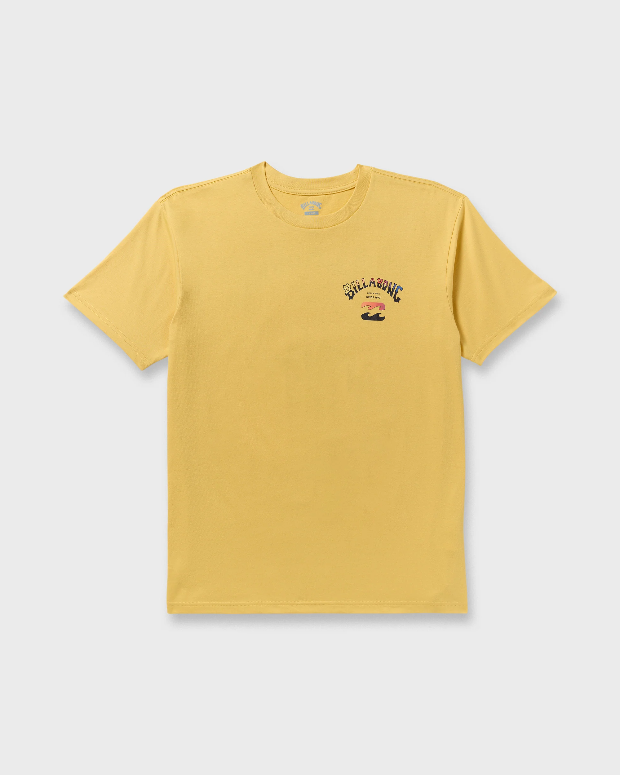 8043-arch-fade-premium-short-sleeve-t-shirt-dust-yellow-7.webp Arch Fade Premium Short Sleeve T-Shirt - Dust Yellow