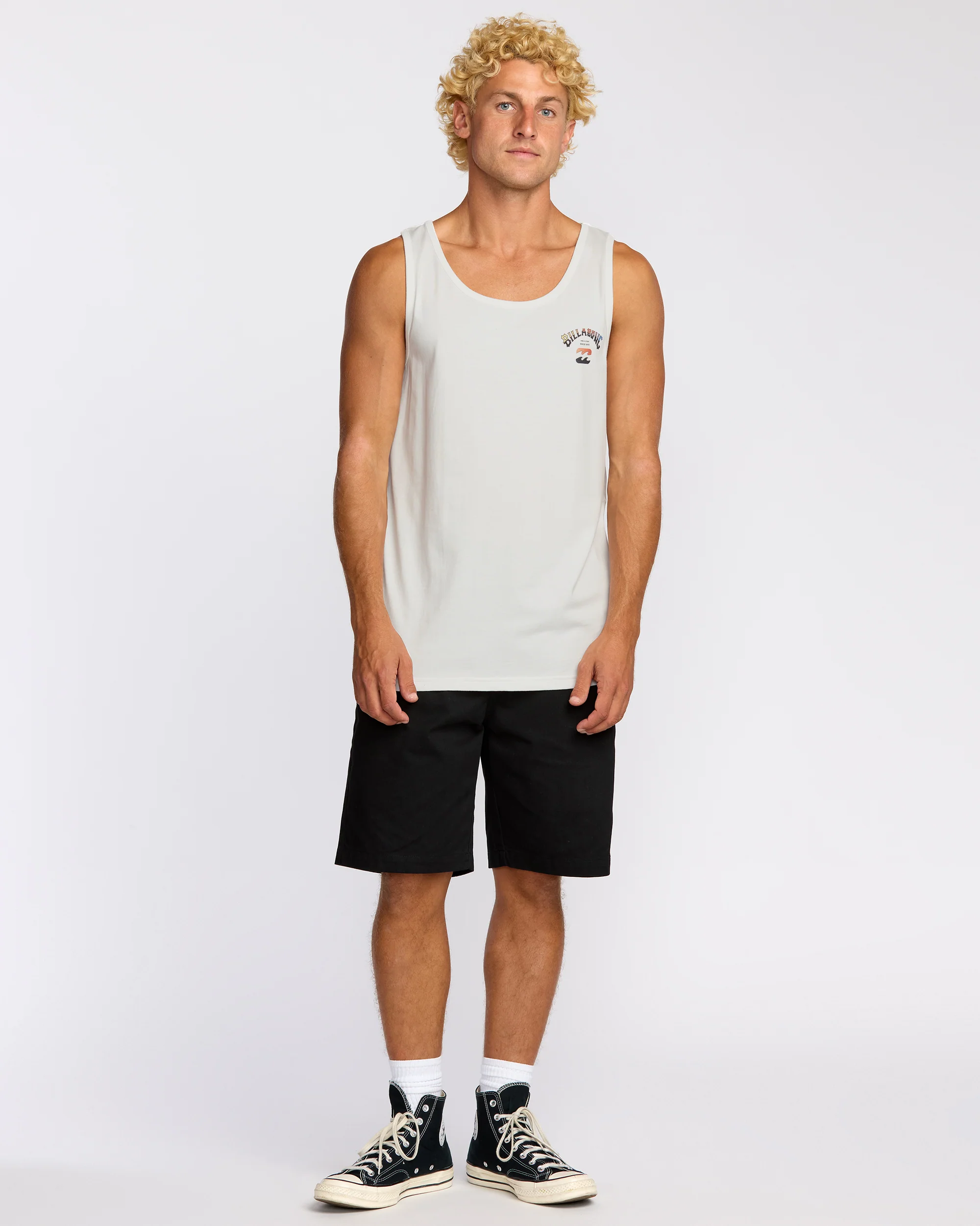 Arch Fade Tank - Off White