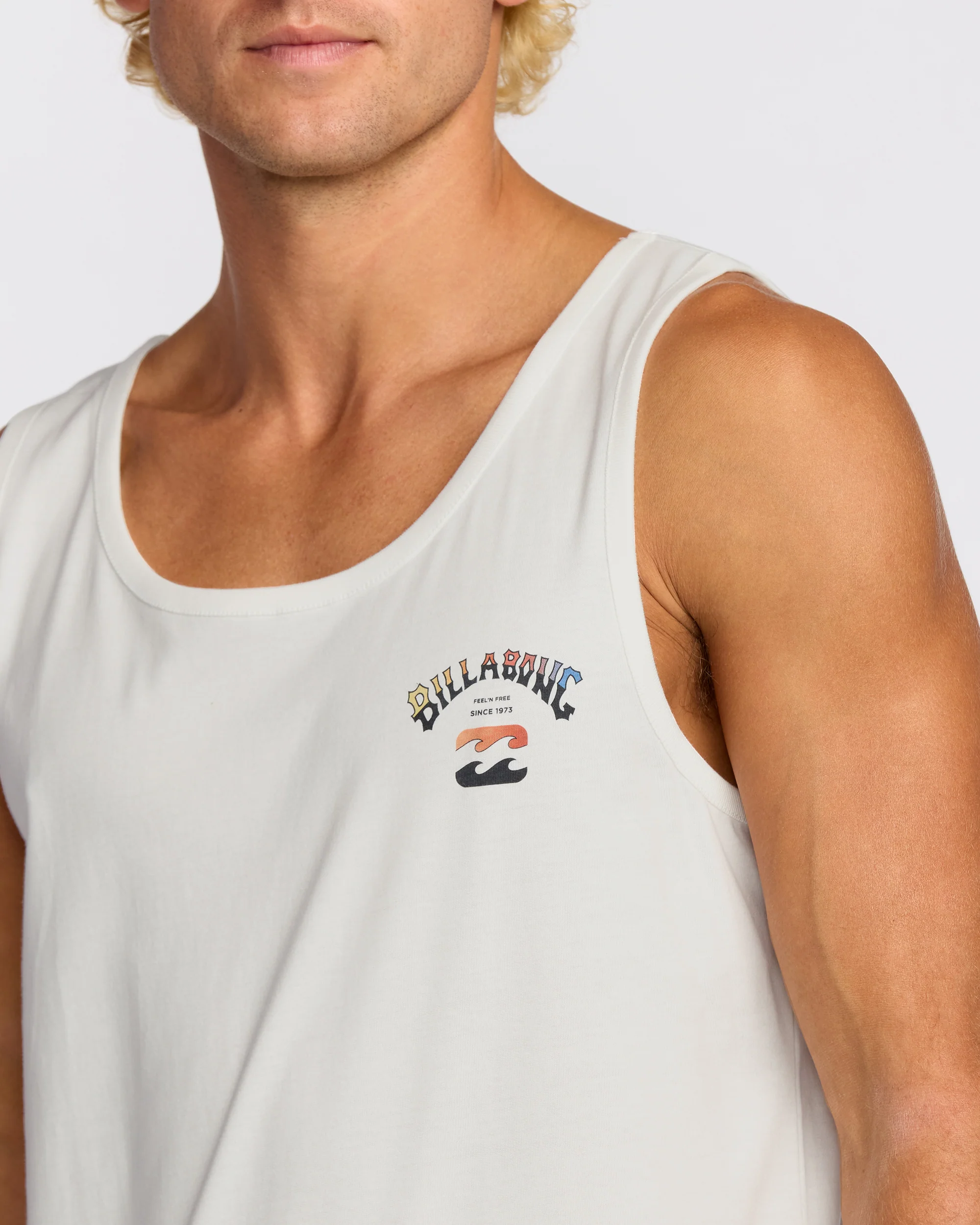 Arch Fade Tank - Off White