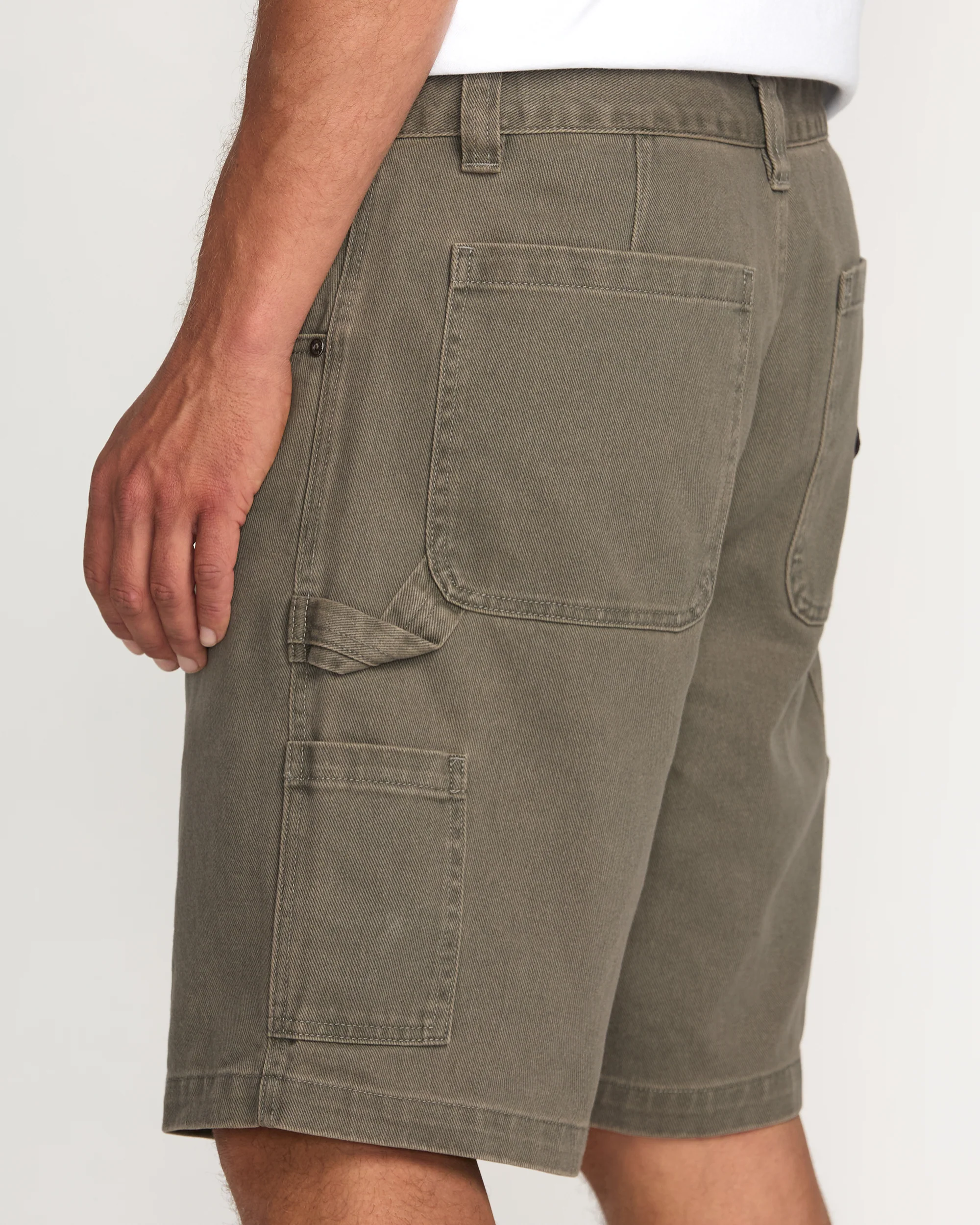 Bad Dog 21" Workwear Shorts - Brown