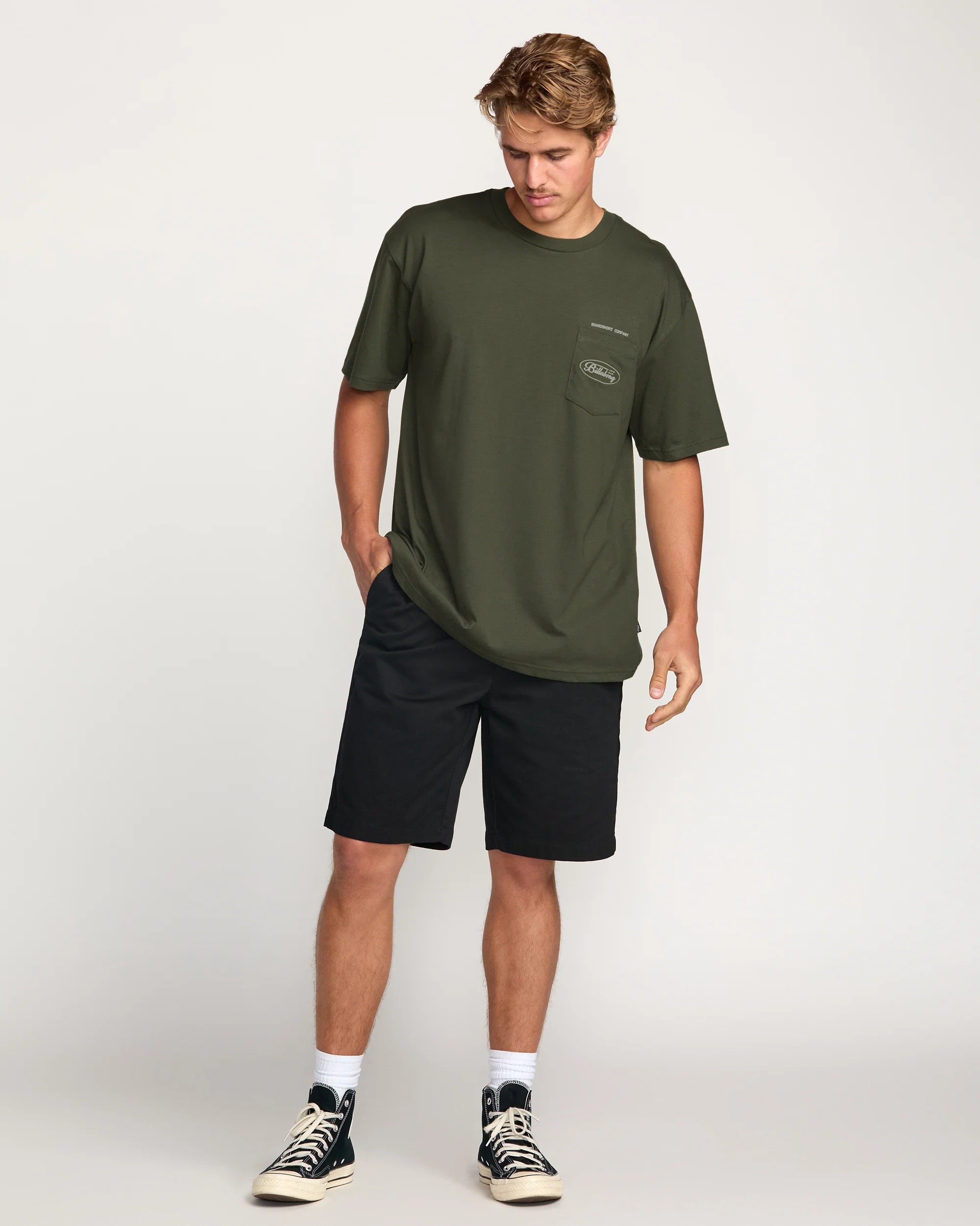 8126-bad-dog-pocket-regular-tee-olive-6.webp Bad Dog Pocket Regular Tee - Olive
