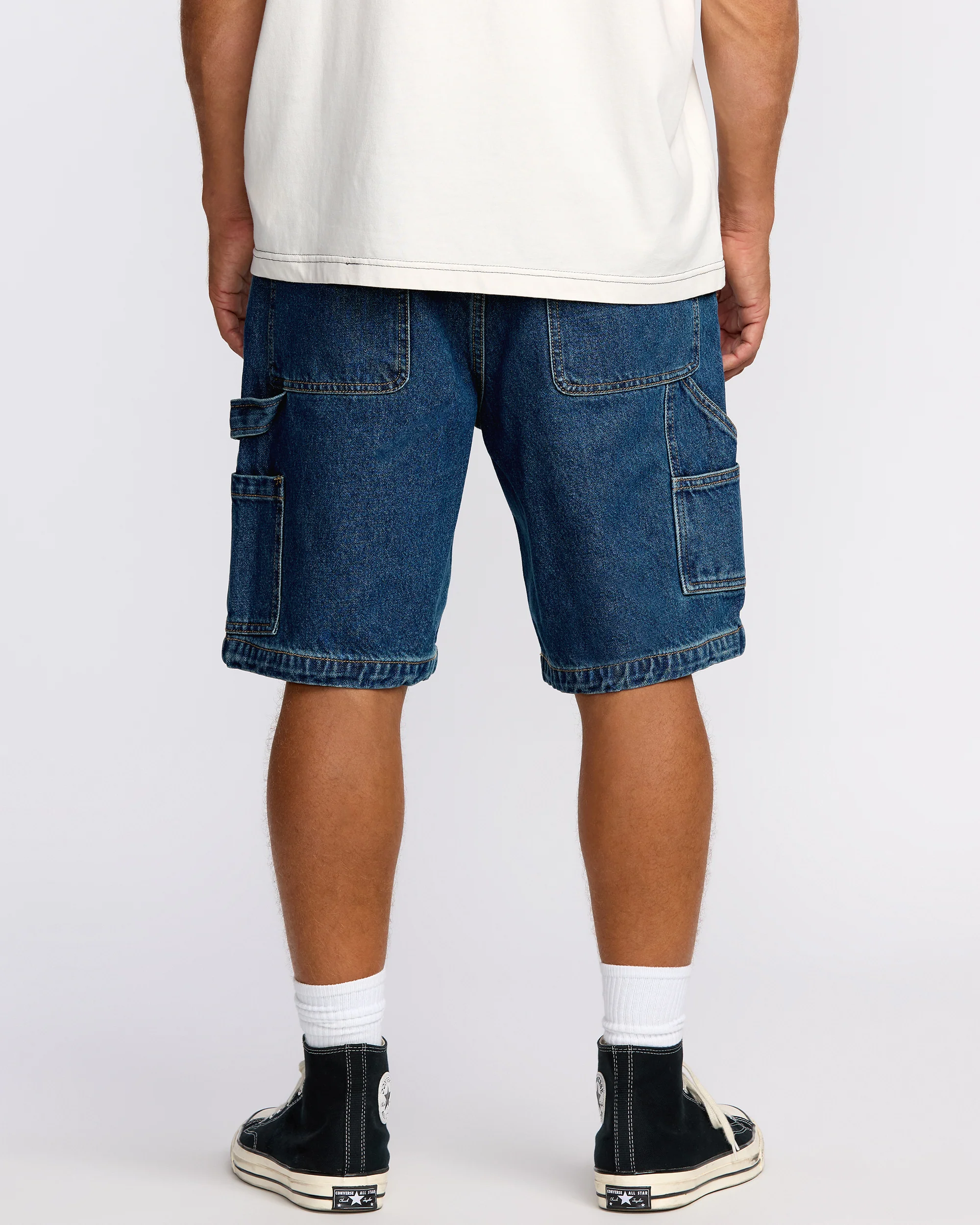 Bad Dog Workwear Shorts - Ocean Wash