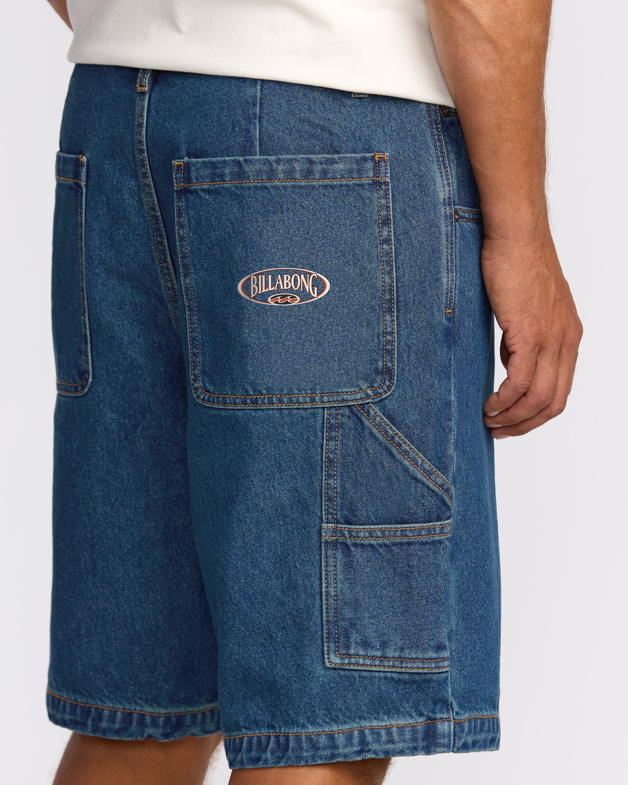 Bad Dog Workwear Shorts - Ocean Wash