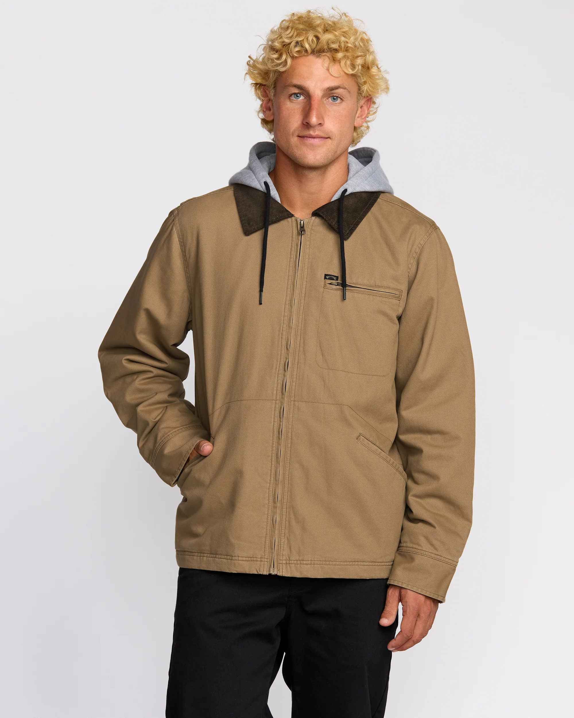 8180-a-div-barlow-hooded-jacket-clay-1.webp A/Div Barlow Hooded Jacket - Clay