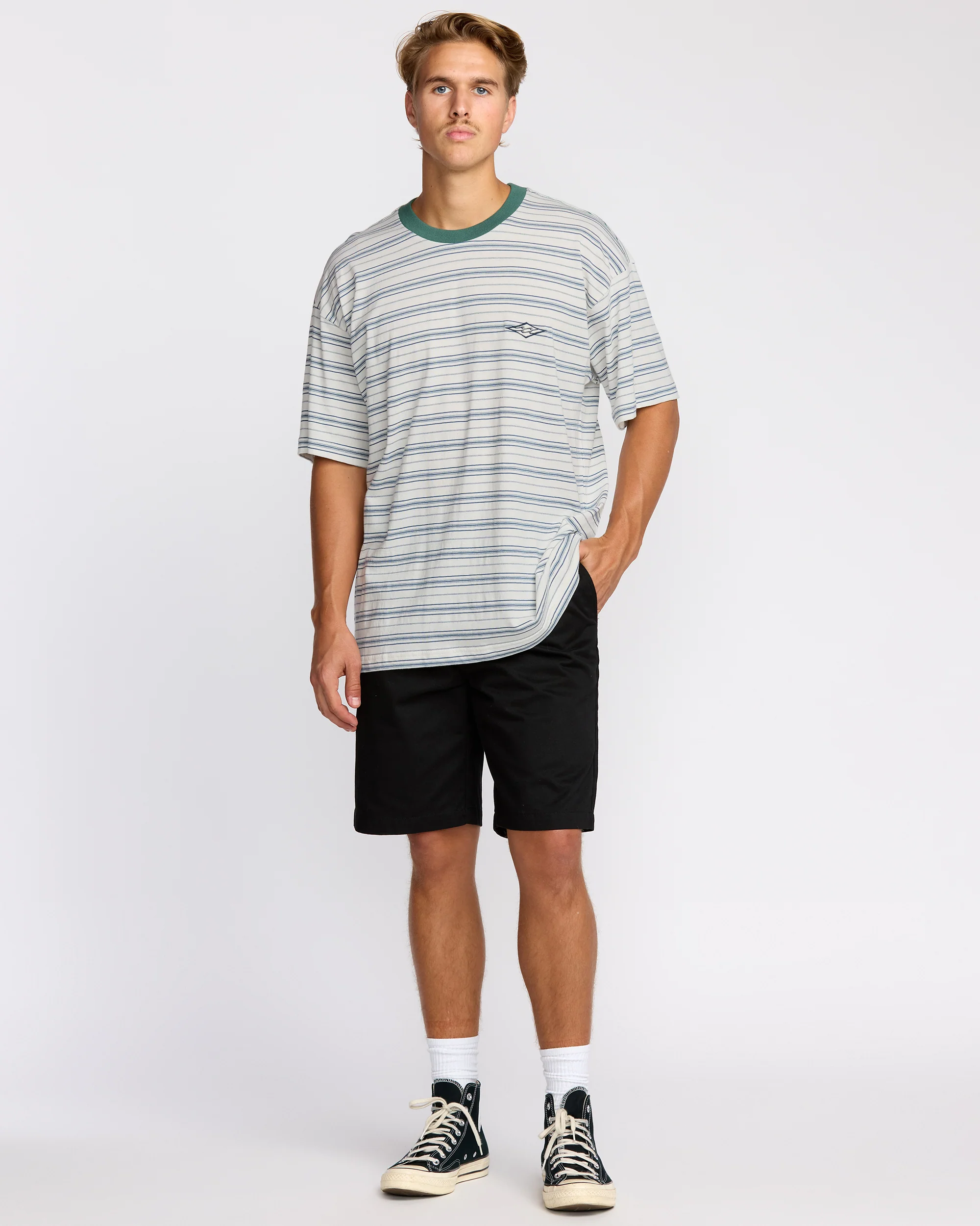 Baxter Short Sleeve T-Shirt - Off White