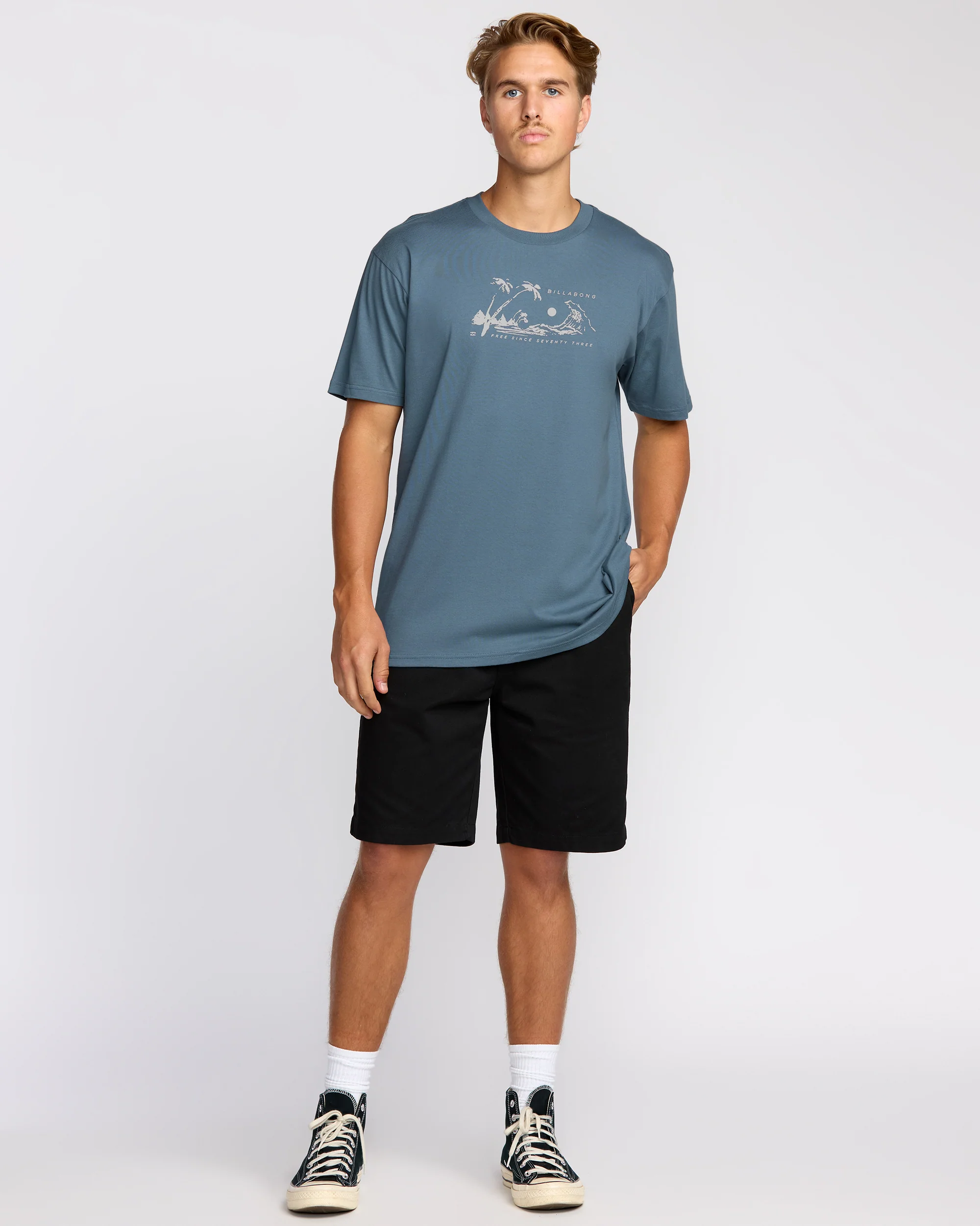 8235-beach-club-premium-short-sleeve-t-shirt-steel-blue-4.webp Beach Club Premium Short Sleeve T-Shirt - Steel Blue