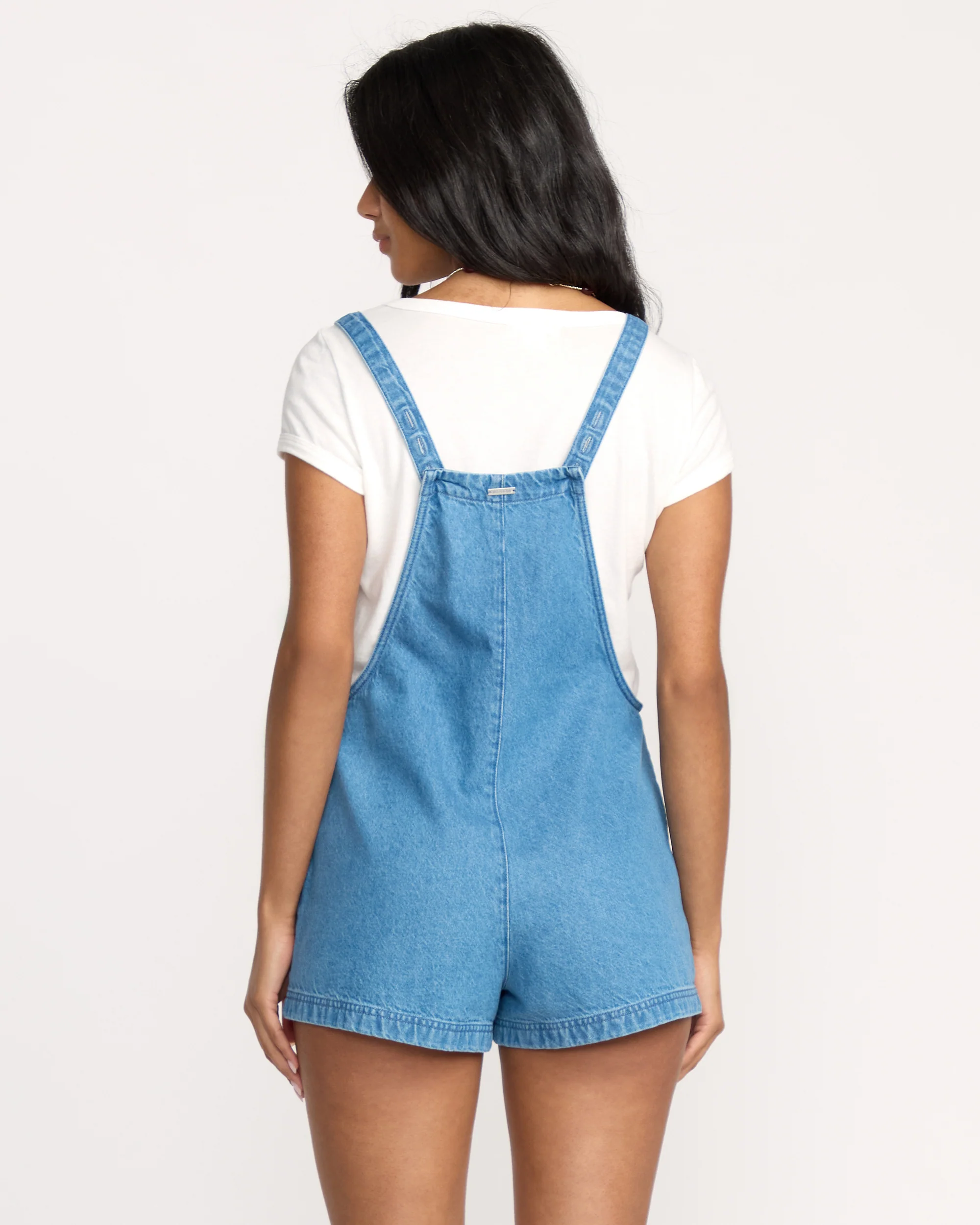 Beach Crush Denim Overalls - Salt Washed