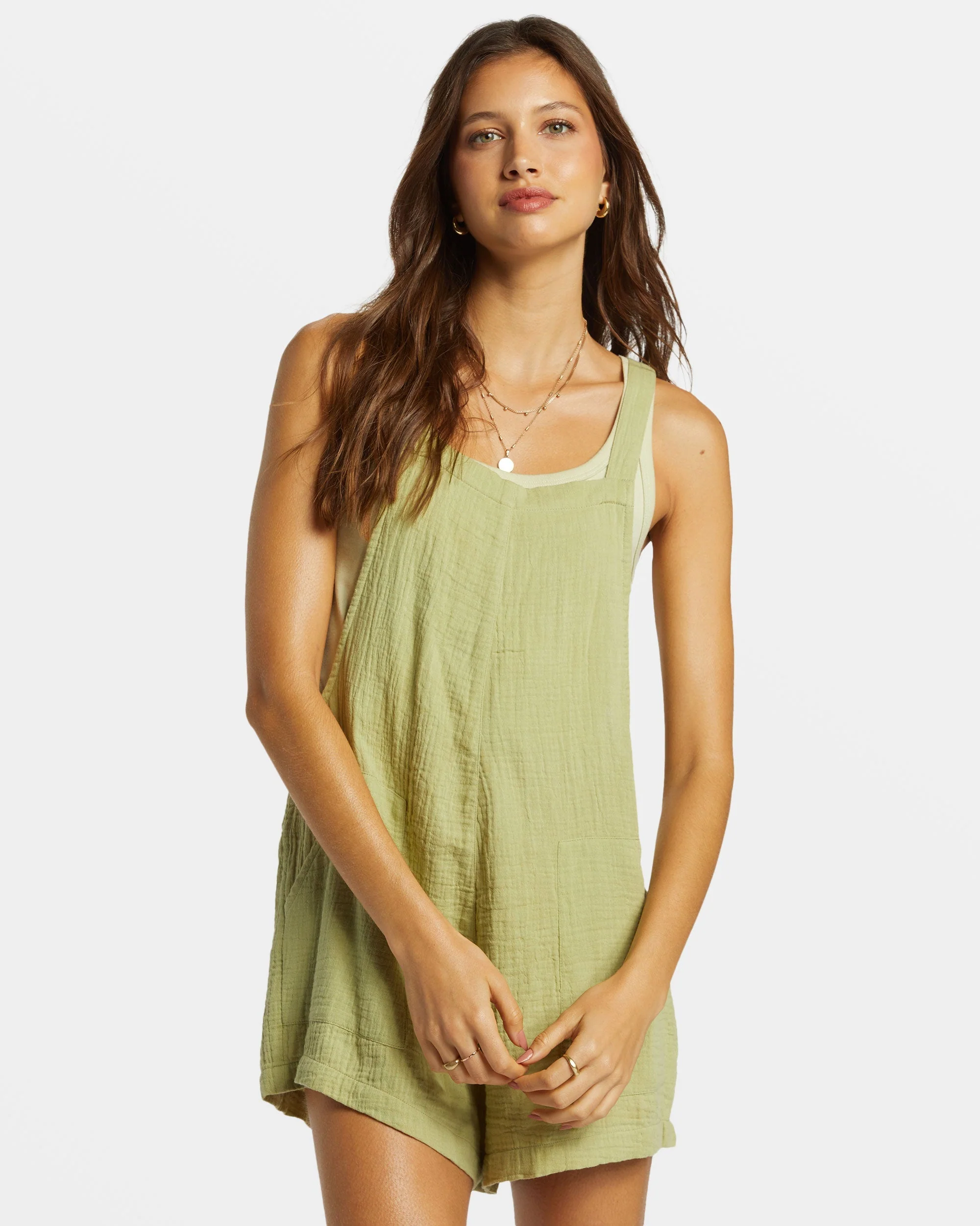 8253-beach-crush-romper-avocado-1.webp Beach Crush Romper - Avocado