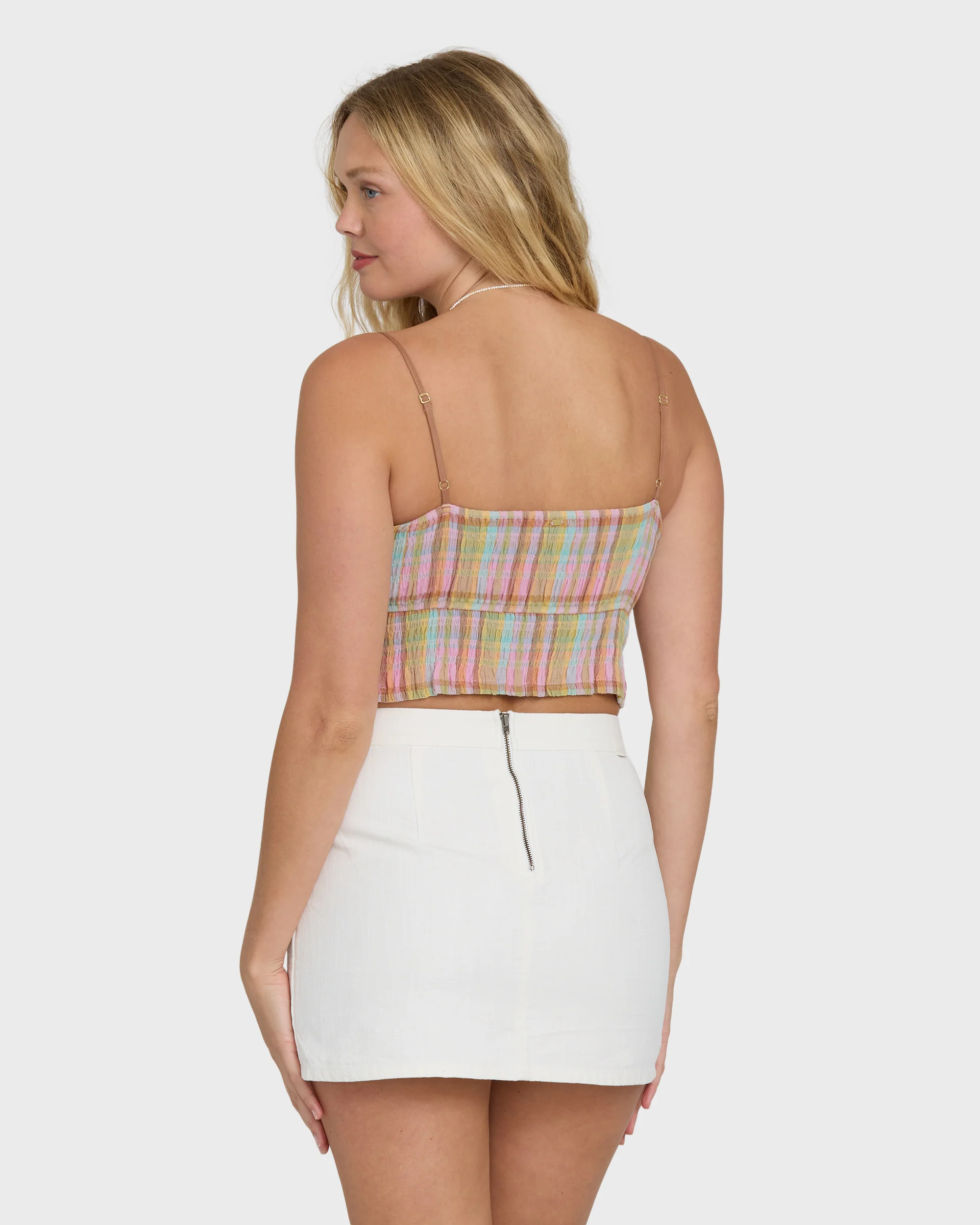 828-sweet-check-tank-top-party-pink-2.webp Sweet Check Tank Top - Party Pink