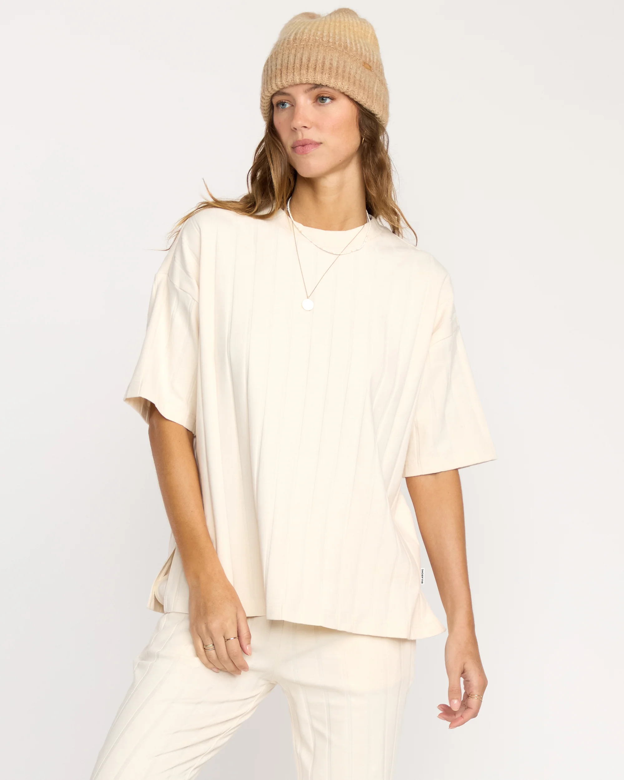 8366-cass-short-sleeve-top-whitecap-2.webp Cass Short Sleeve Top - Whitecap
