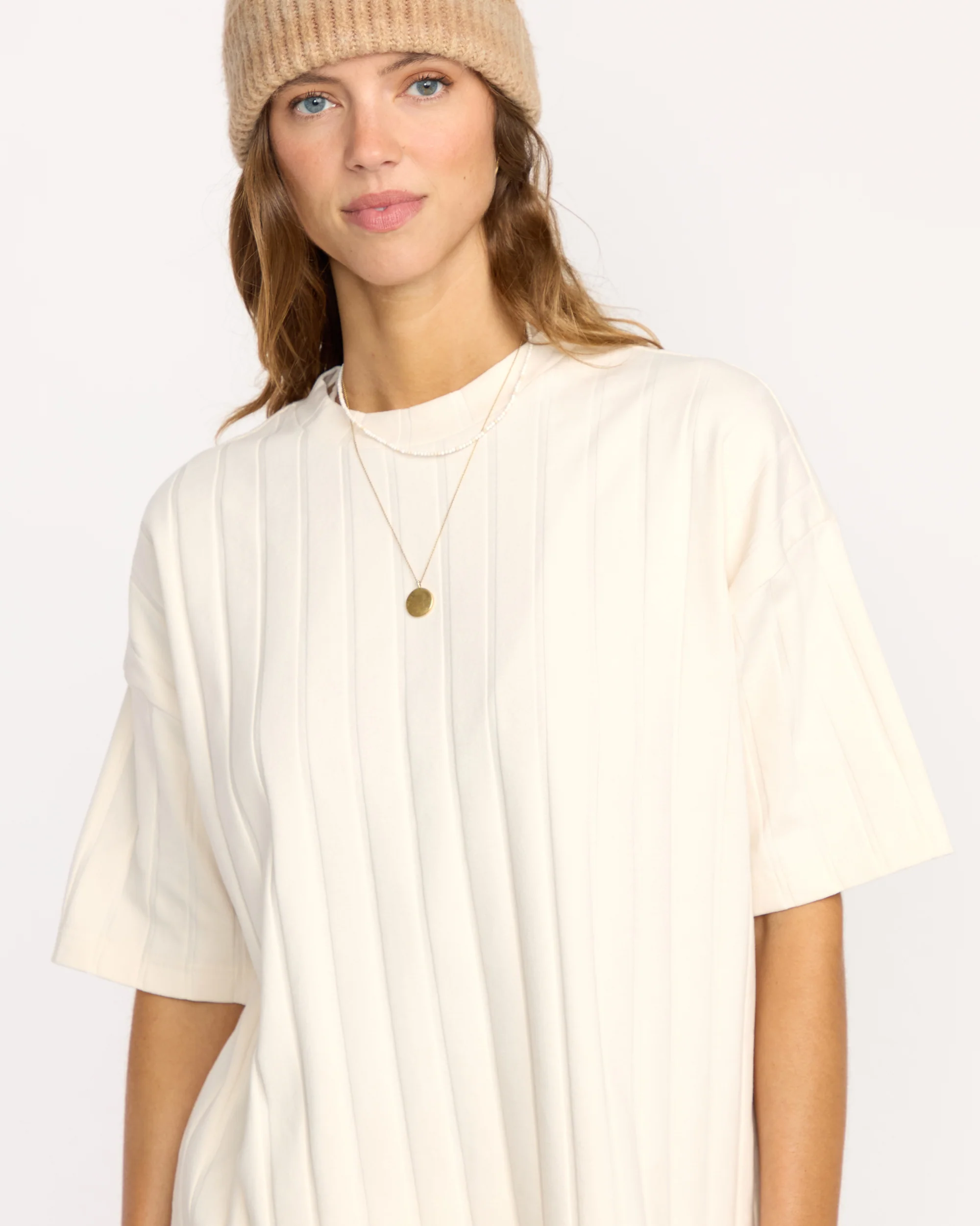 8366-cass-short-sleeve-top-whitecap-3.webp Cass Short Sleeve Top - Whitecap