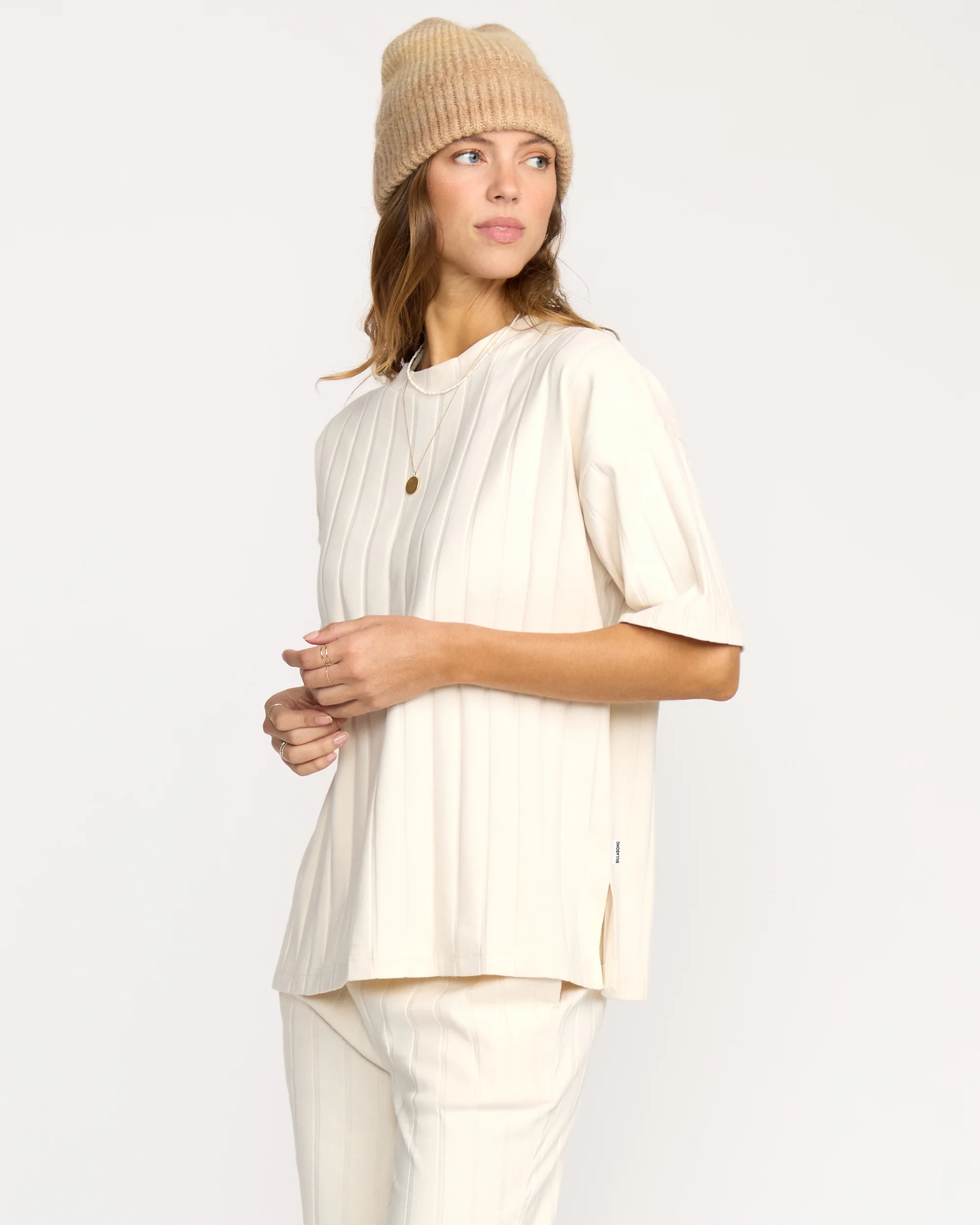 8366-cass-short-sleeve-top-whitecap-5.webp Cass Short Sleeve Top - Whitecap