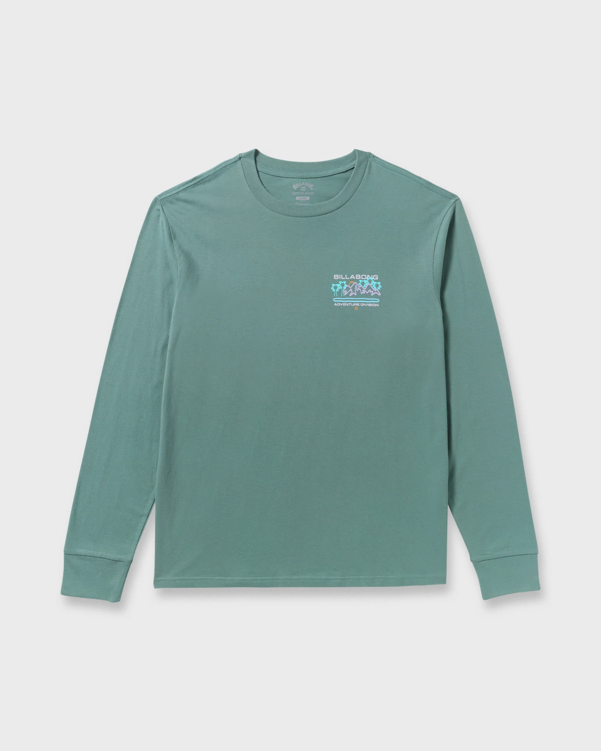 Coastal Range A/Div Long Sleeve T-Shirt - Sea Blue