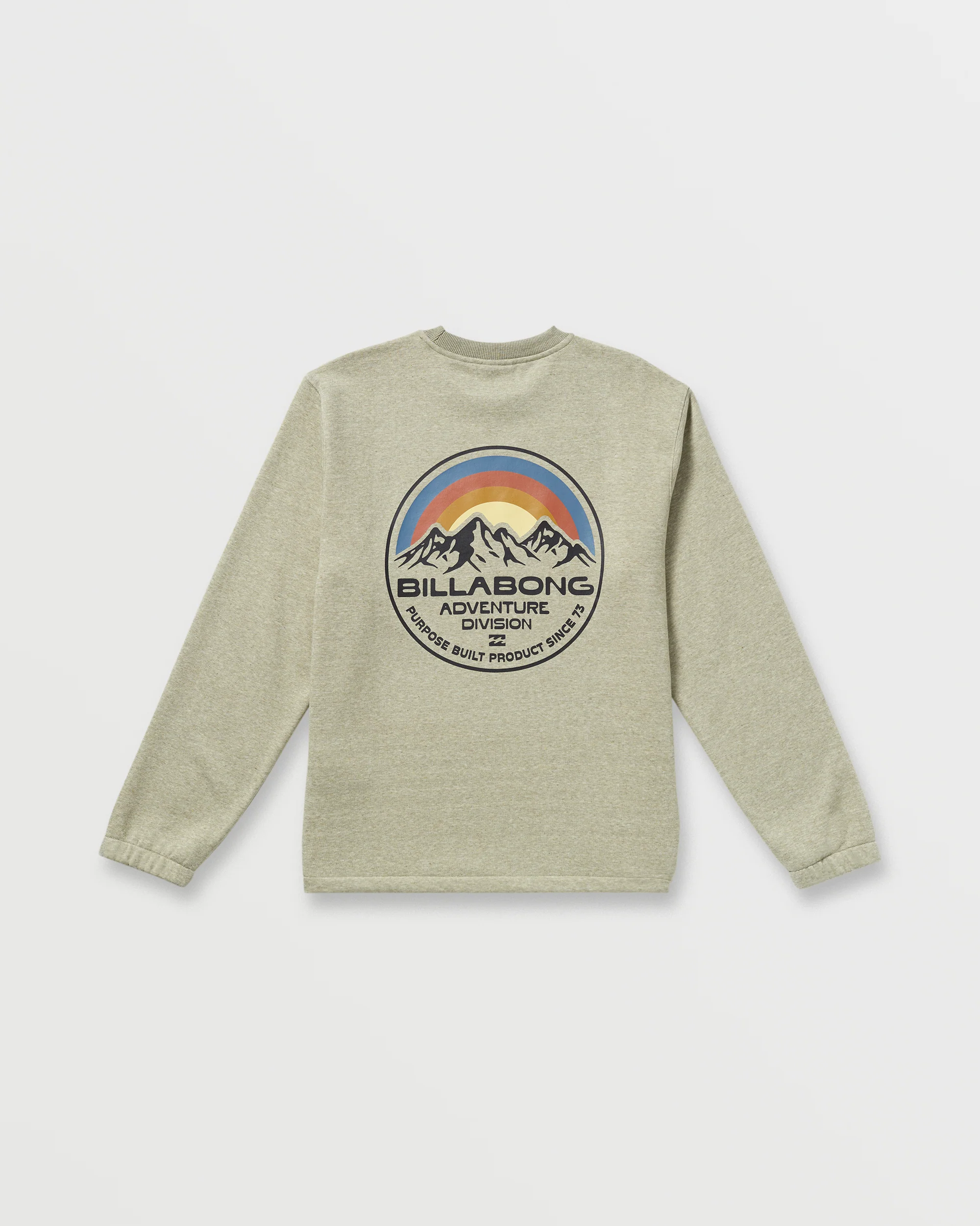 Compass Crew Sweatshirt - Sage Heather