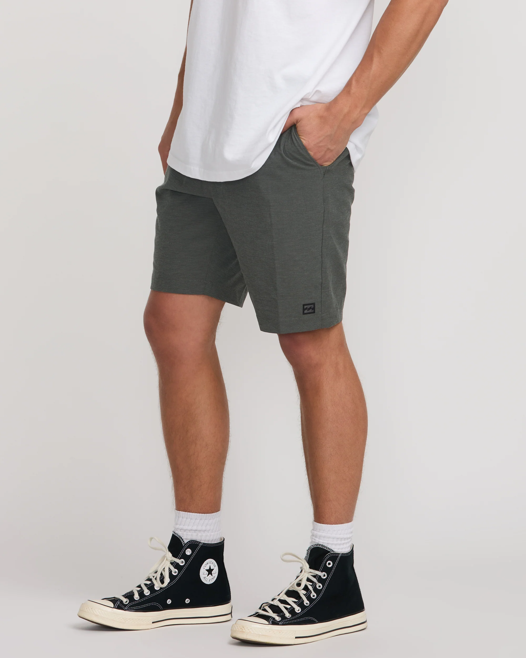 Crossfire Submersible 19" Hybrid Shorts - Asphalt