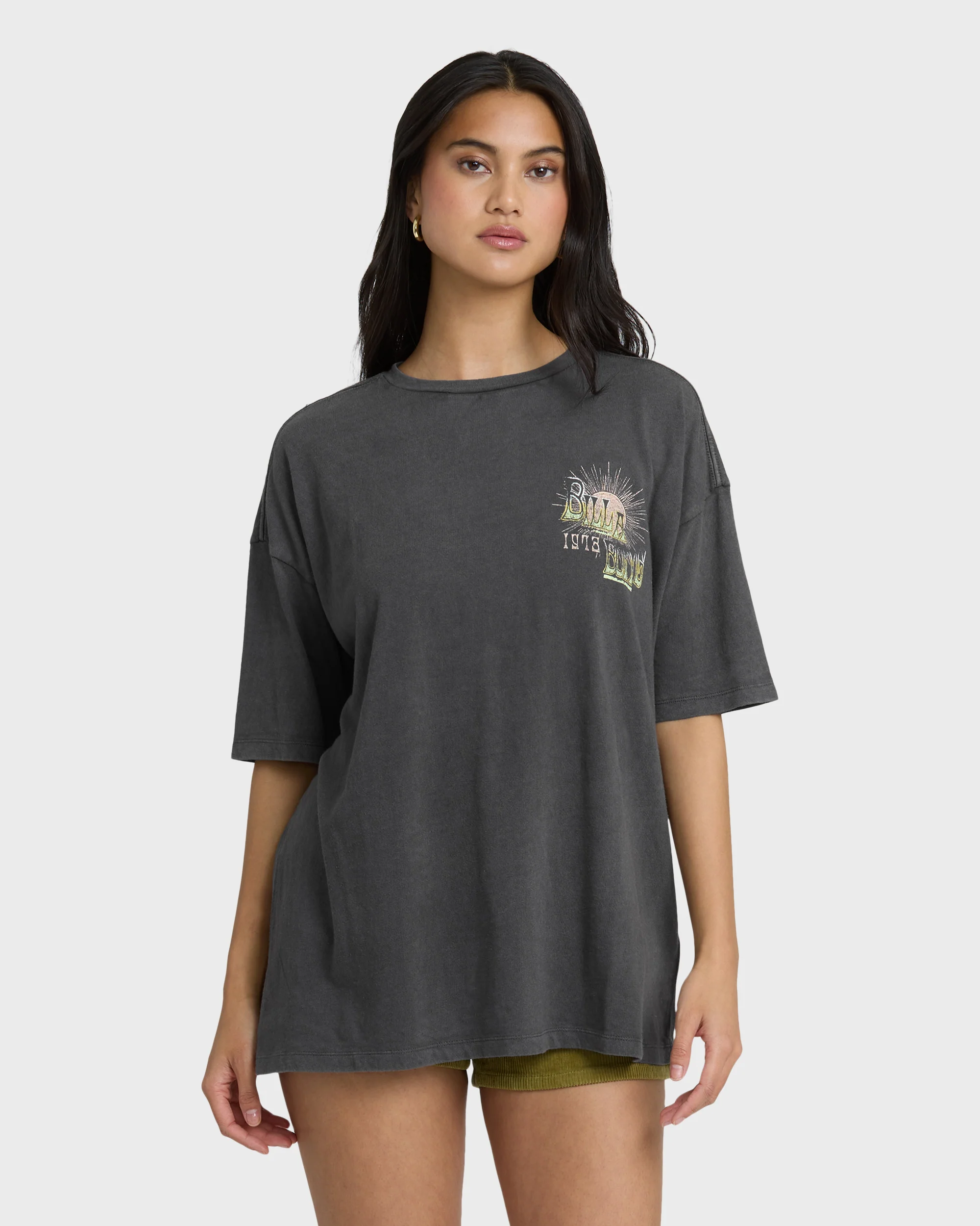 Sun Chasing Short Sleeve T-Shirt - Off Black
