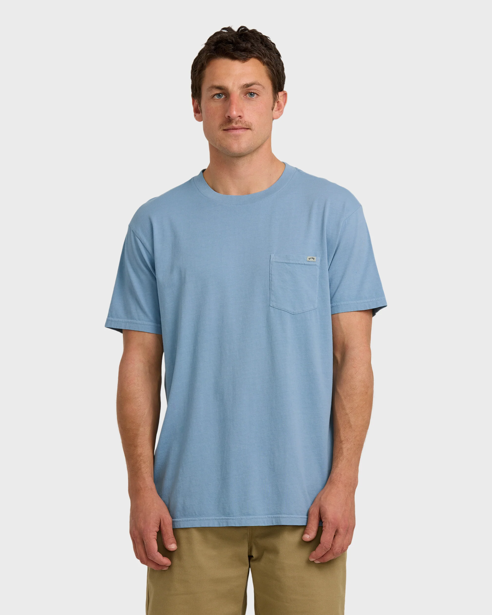 Essential Premium Wave Wash T-Shirt - Denim
