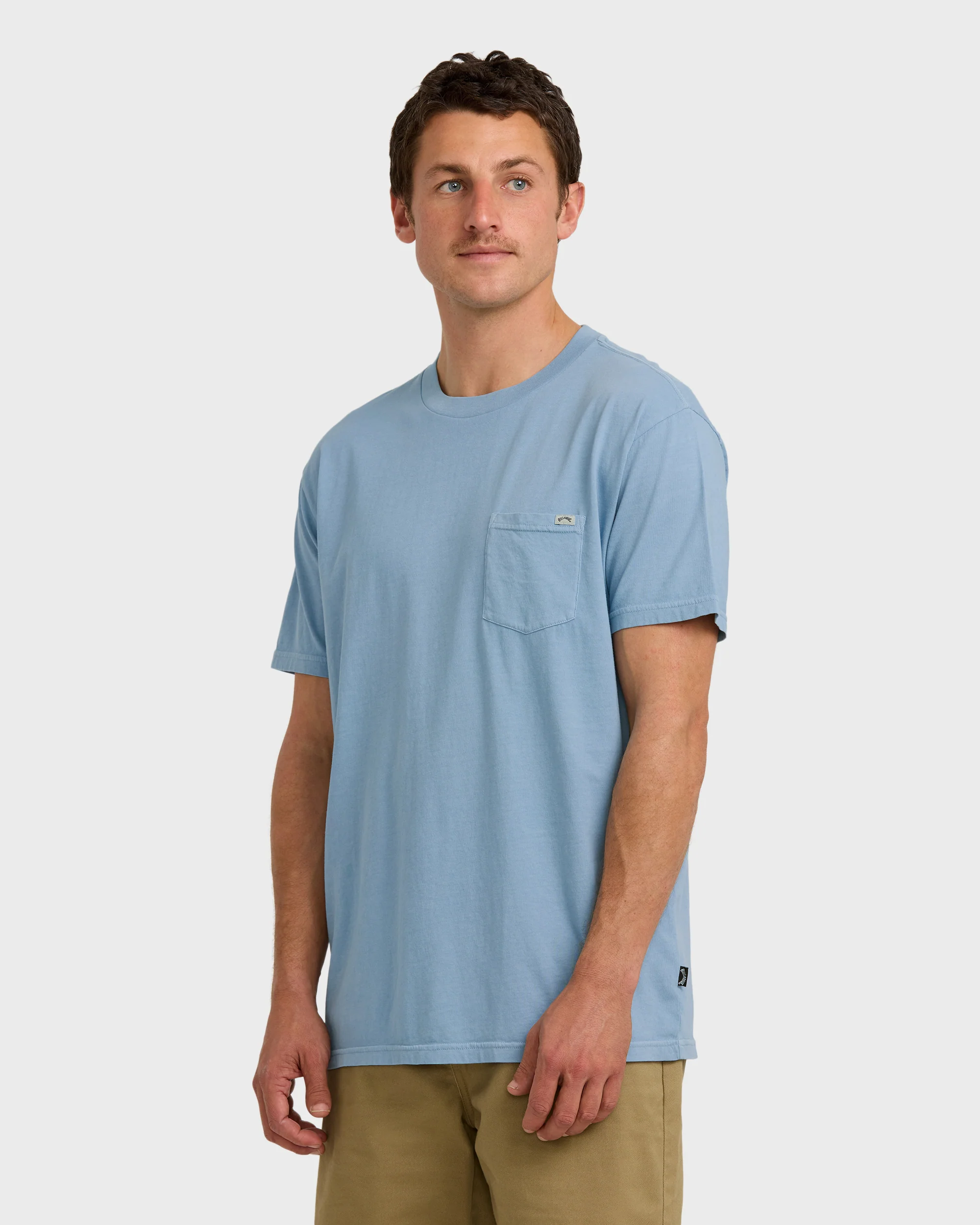 Essential Premium Wave Wash T-Shirt - Denim
