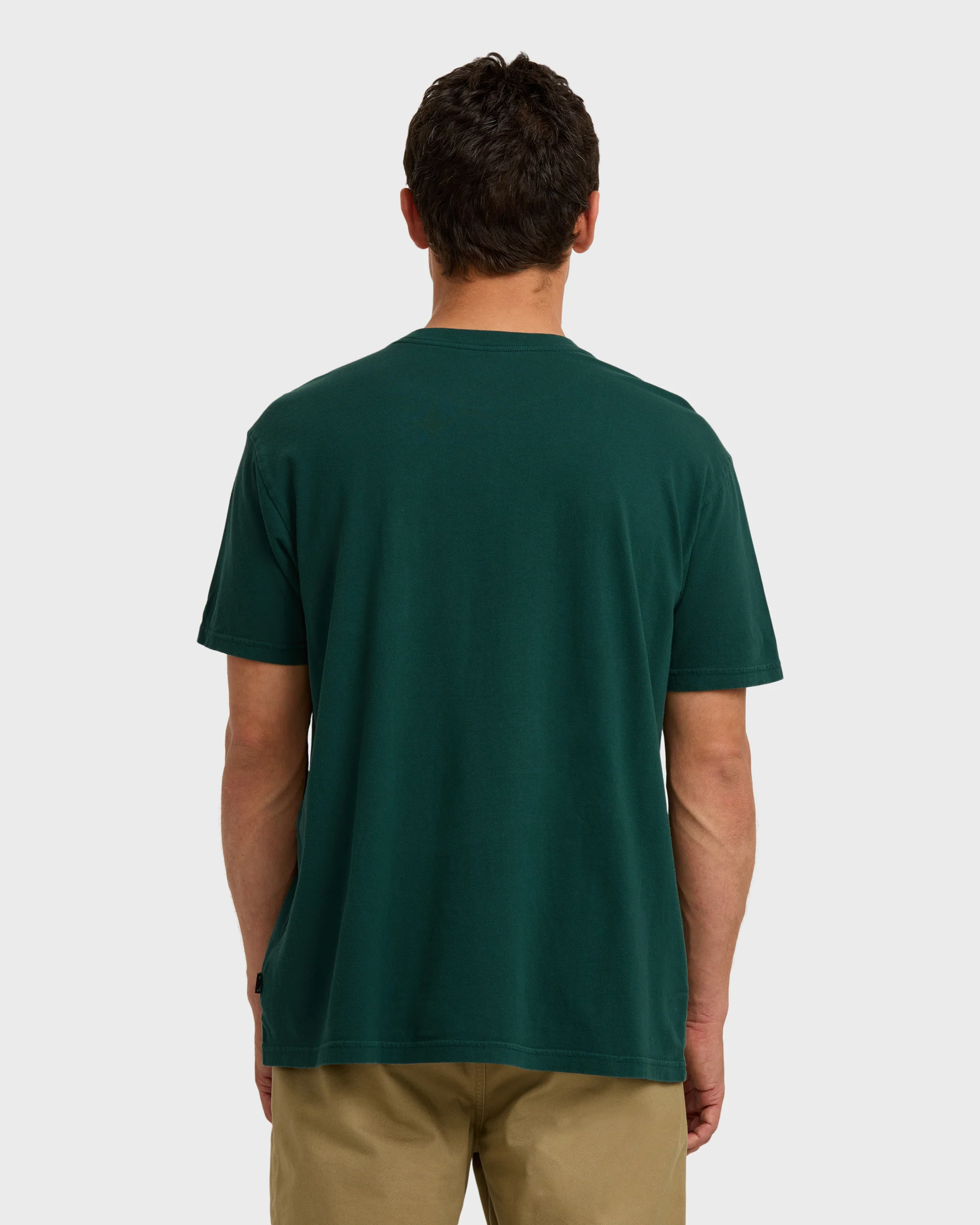 Essential Premium Wave Wash T-Shirt - Forest