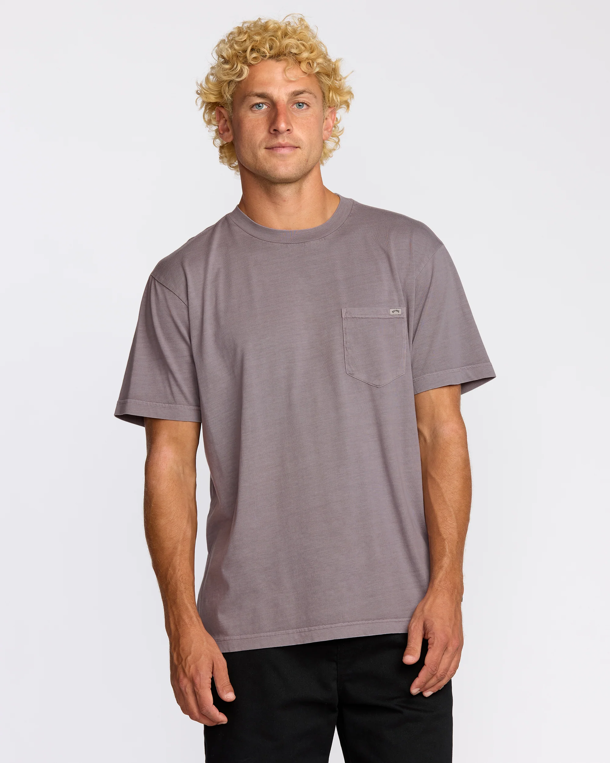 8754-essential-premium-wave-wash-t-shirt-grey-violet-1.webp Essential Premium Wave Wash T-Shirt - Grey Violet