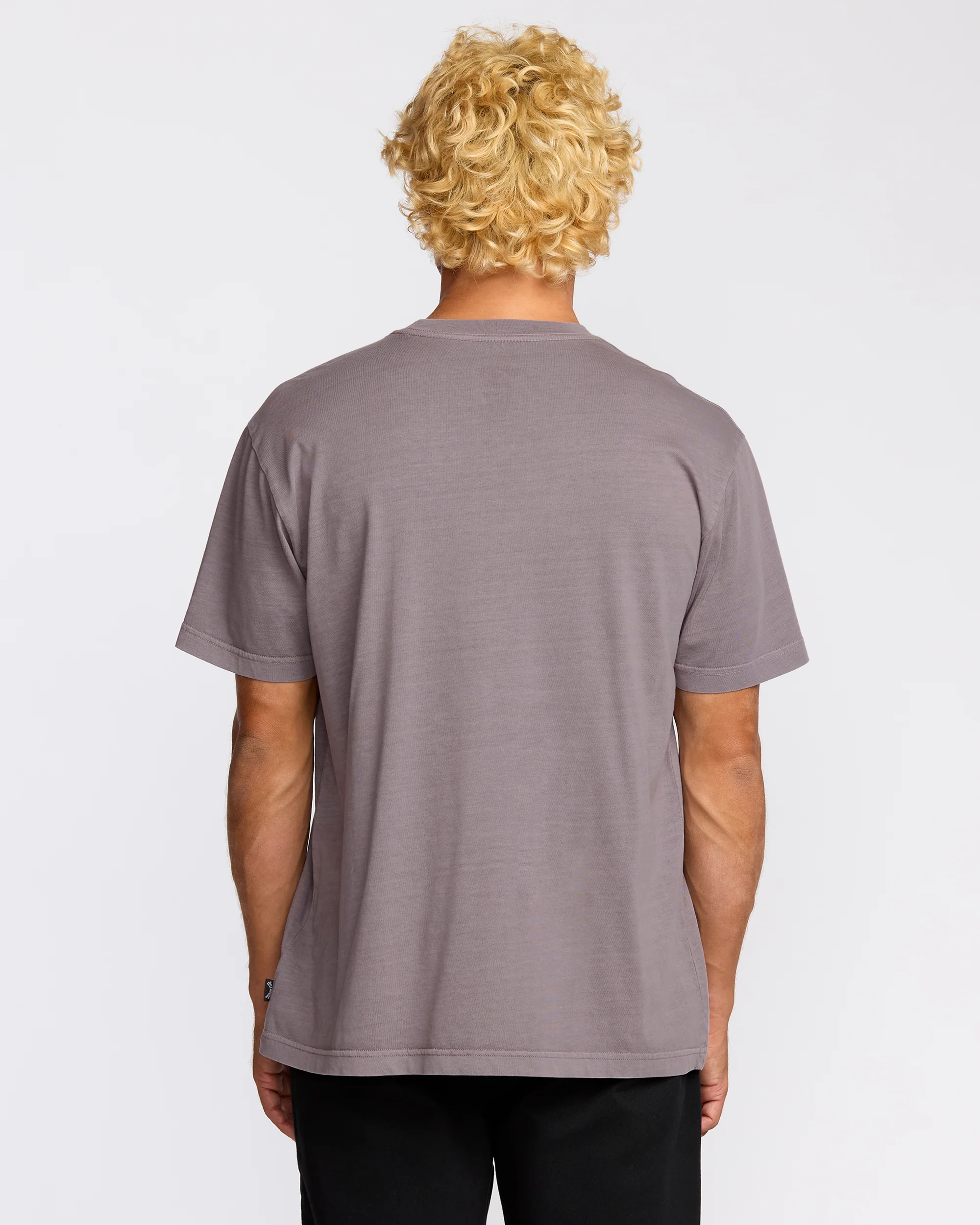 8754-essential-premium-wave-wash-t-shirt-grey-violet-2.webp Essential Premium Wave Wash T-Shirt - Grey Violet