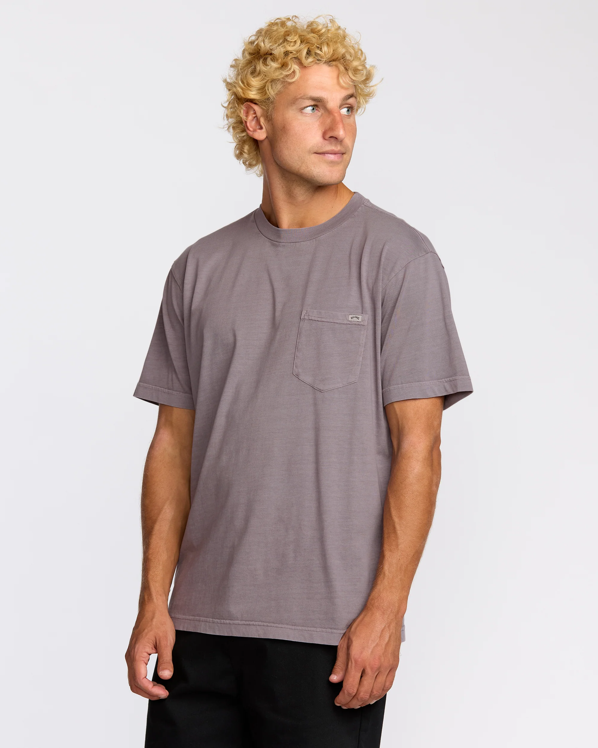 8754-essential-premium-wave-wash-t-shirt-grey-violet-3.webp Essential Premium Wave Wash T-Shirt - Grey Violet