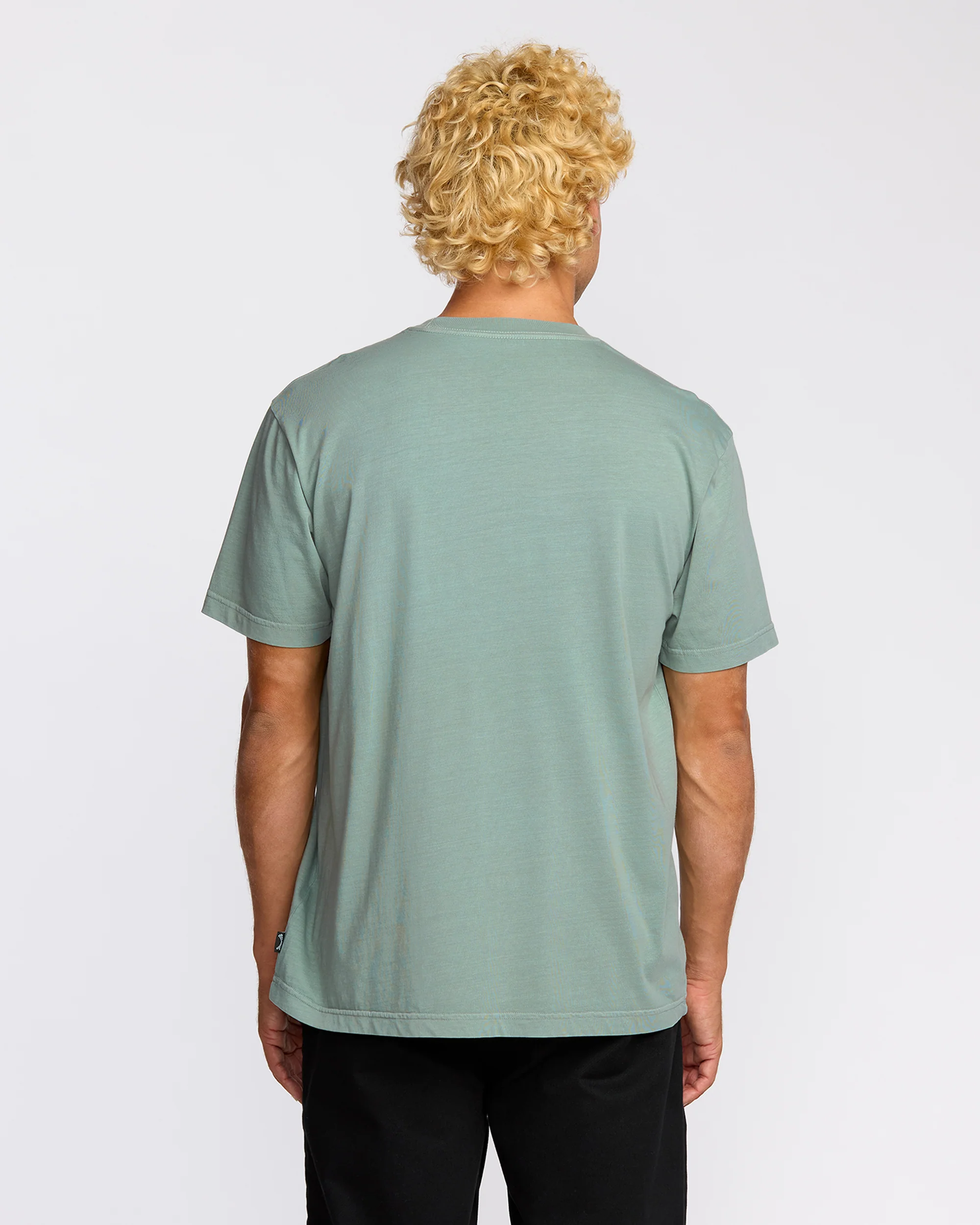 Essential Premium Wave Wash T-Shirt - Mineral Blue