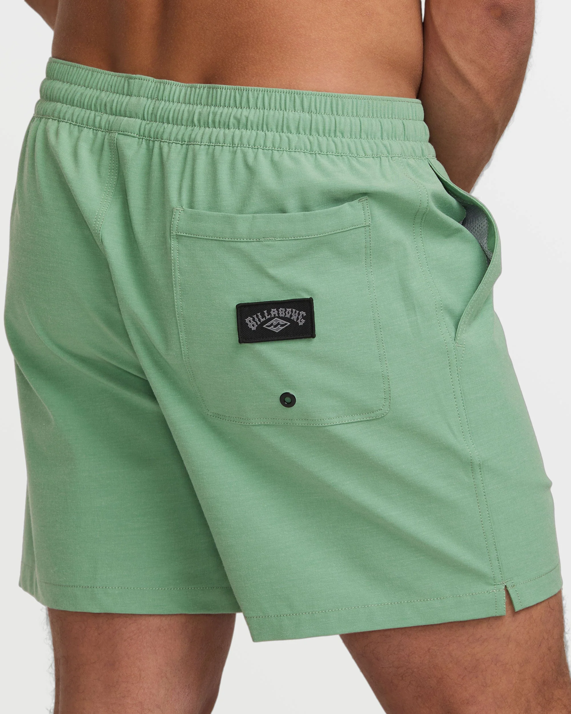 Every Other Day Laybacks 16" Trunks - Moss