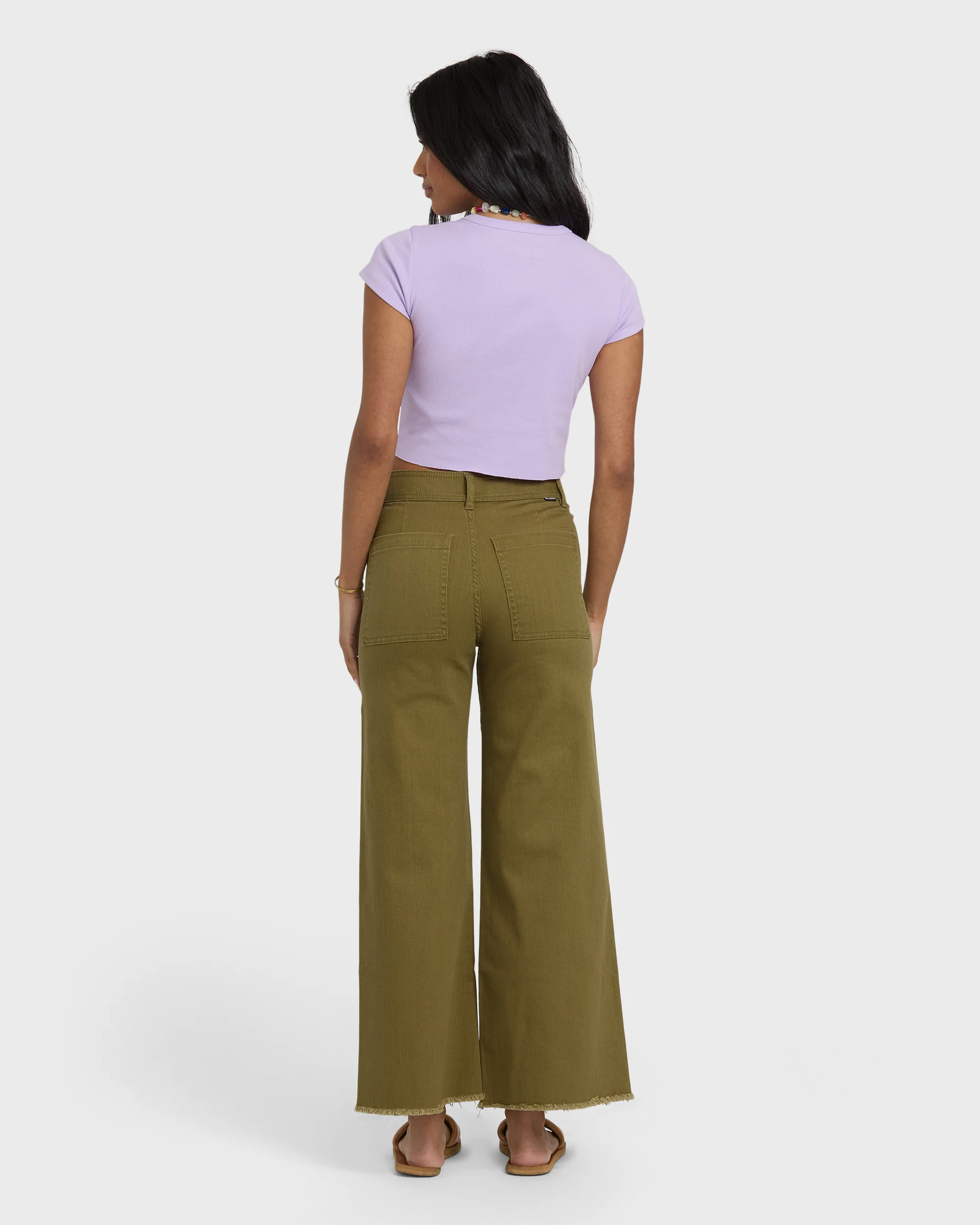 8841-free-fall-high-waist-twill-pants-martini-olive-3.webp Free Fall High-Waist Twill Pants - Martini Olive