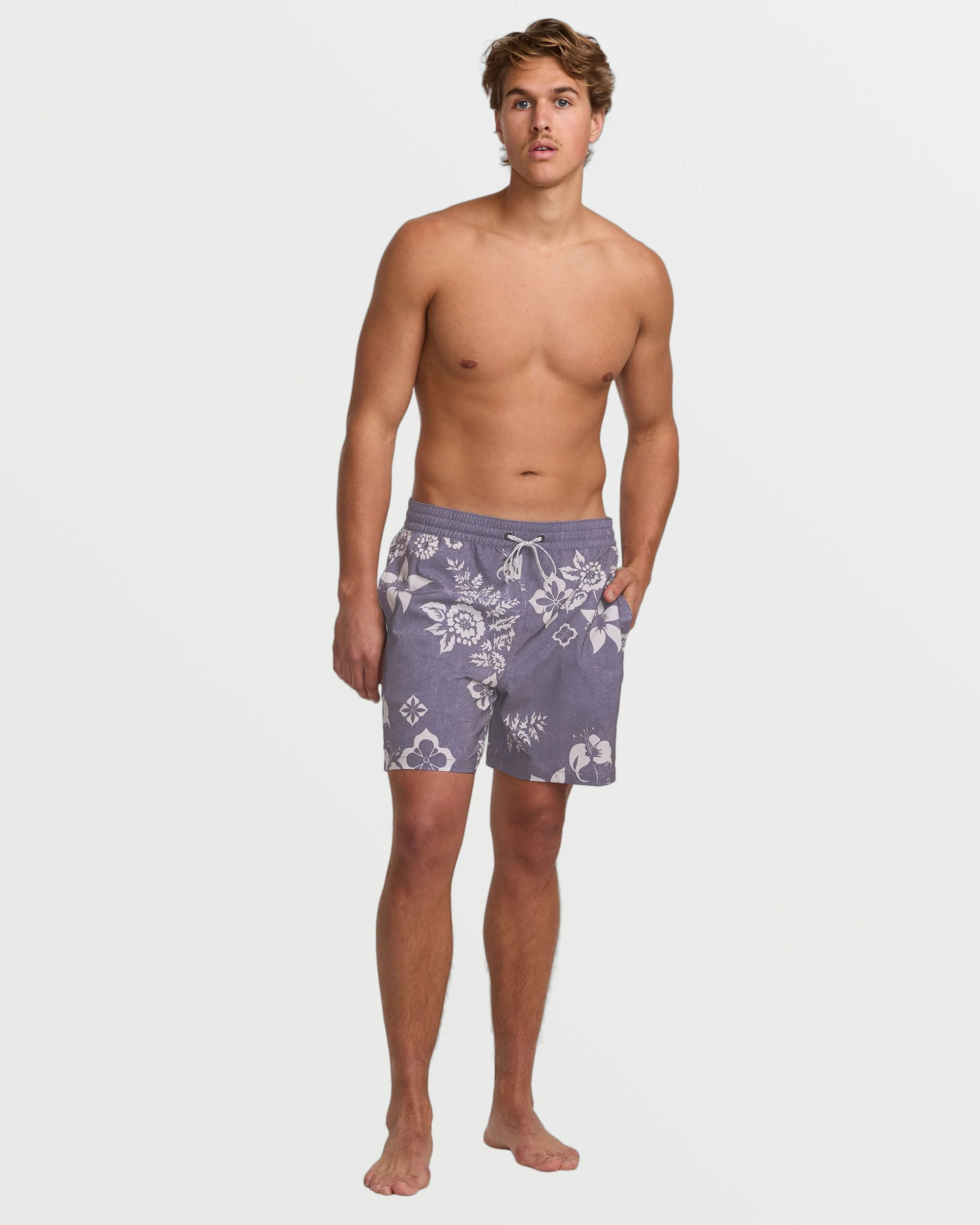 Good Times Layback 16" Trunks - Light Purple