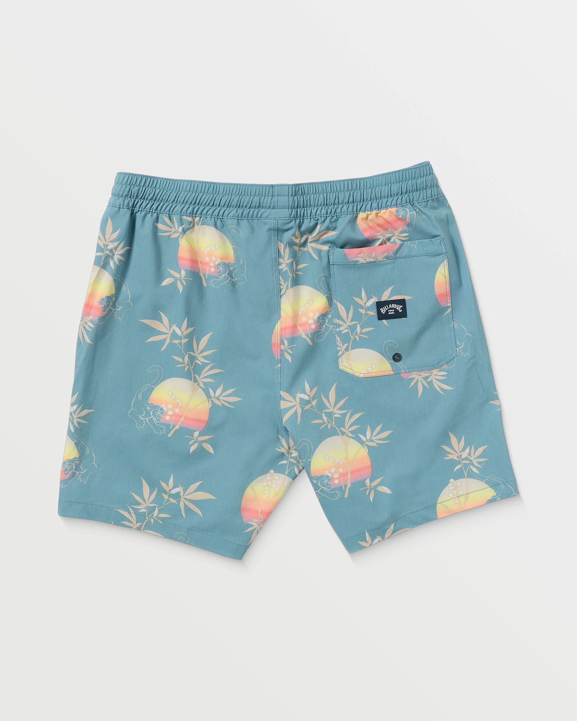 Good Times Layback 16" Trunks - Washed Blue