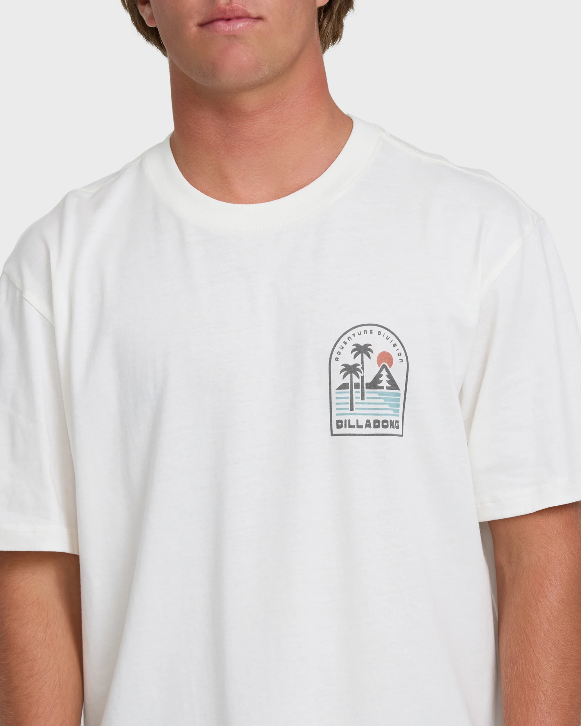 A/Div Sun Down Premium Short Sleeve Knit T-Shirt - Off White