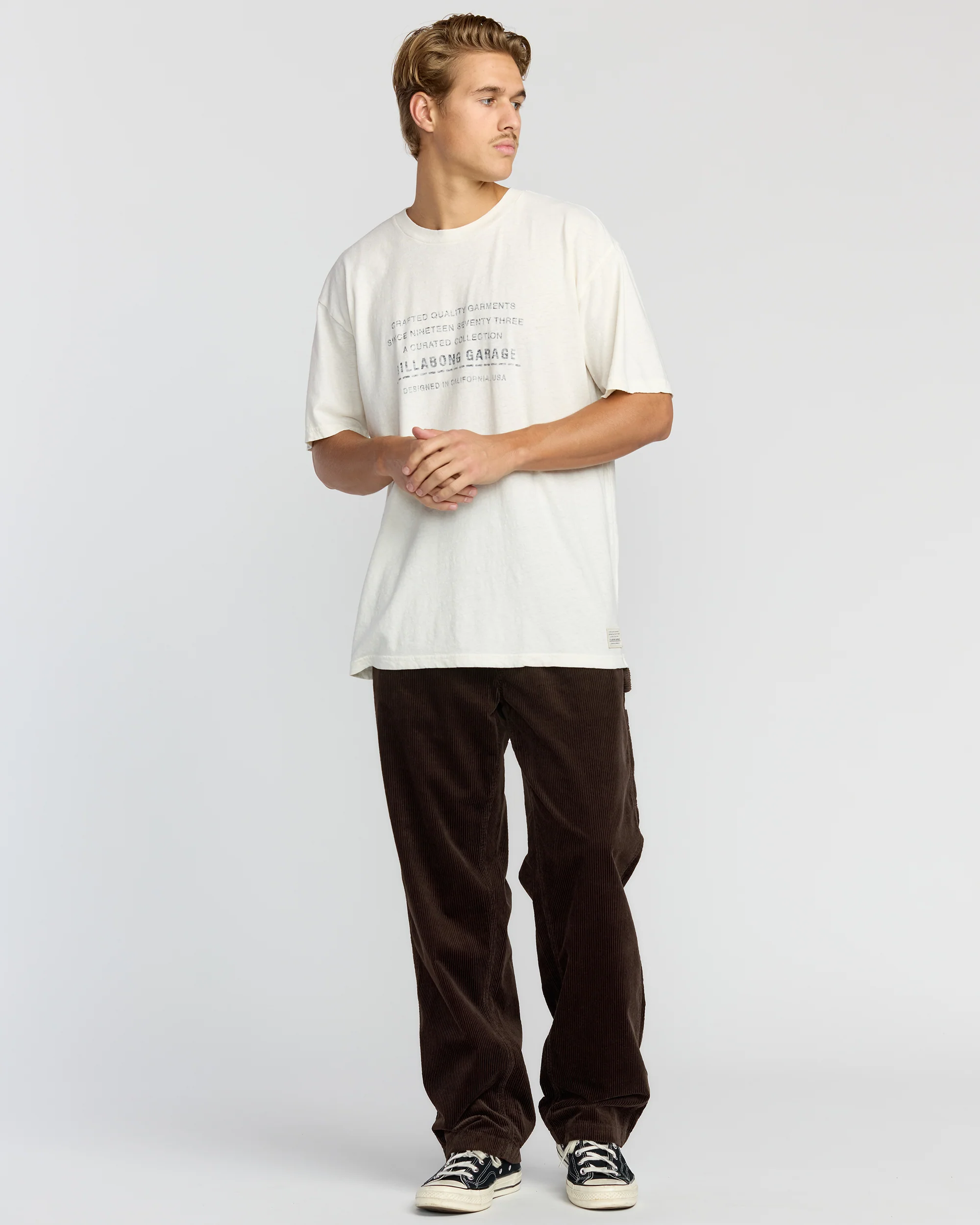 Larry Cord Garage Pants - Chocolate