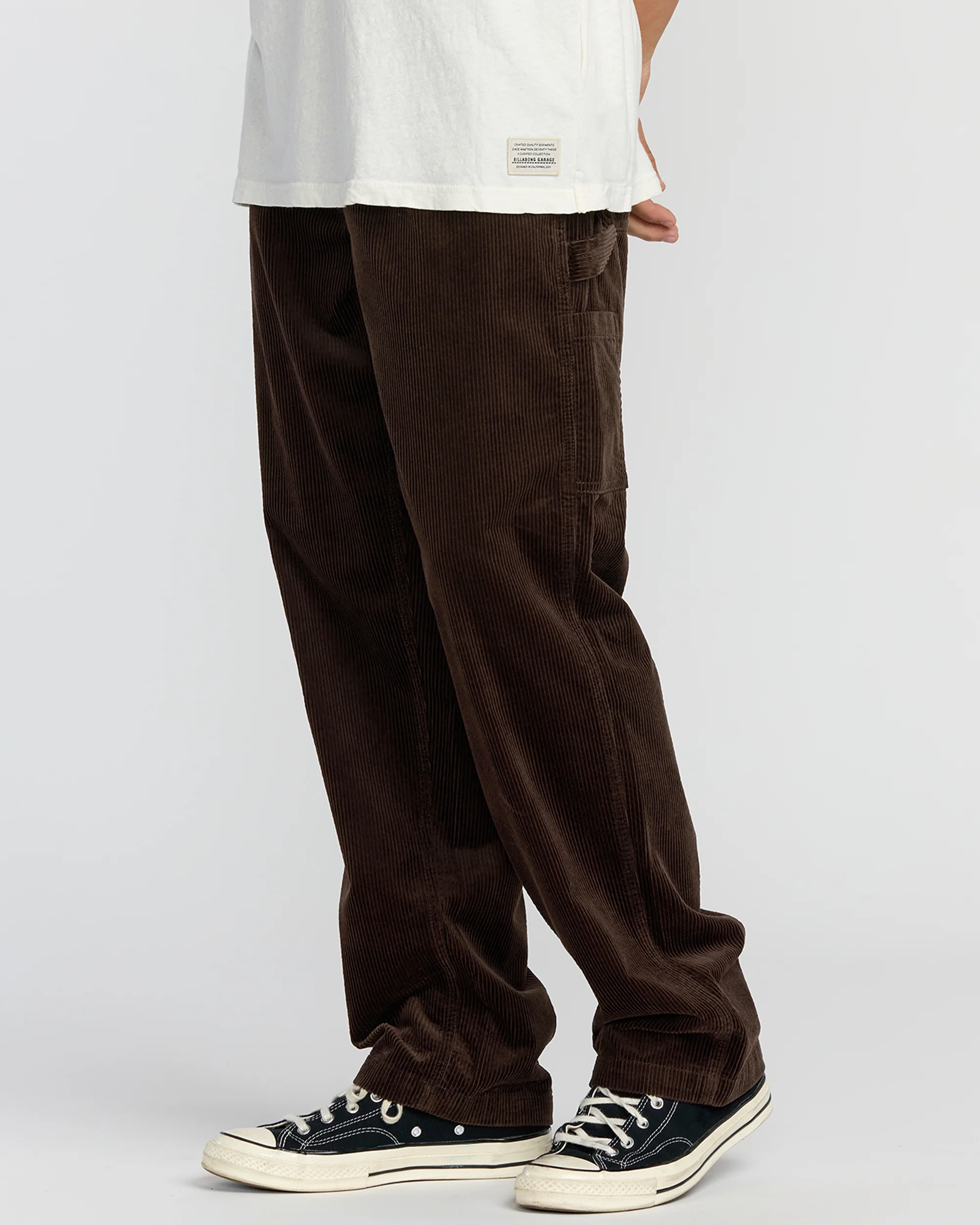 Larry Cord Garage Pants - Chocolate