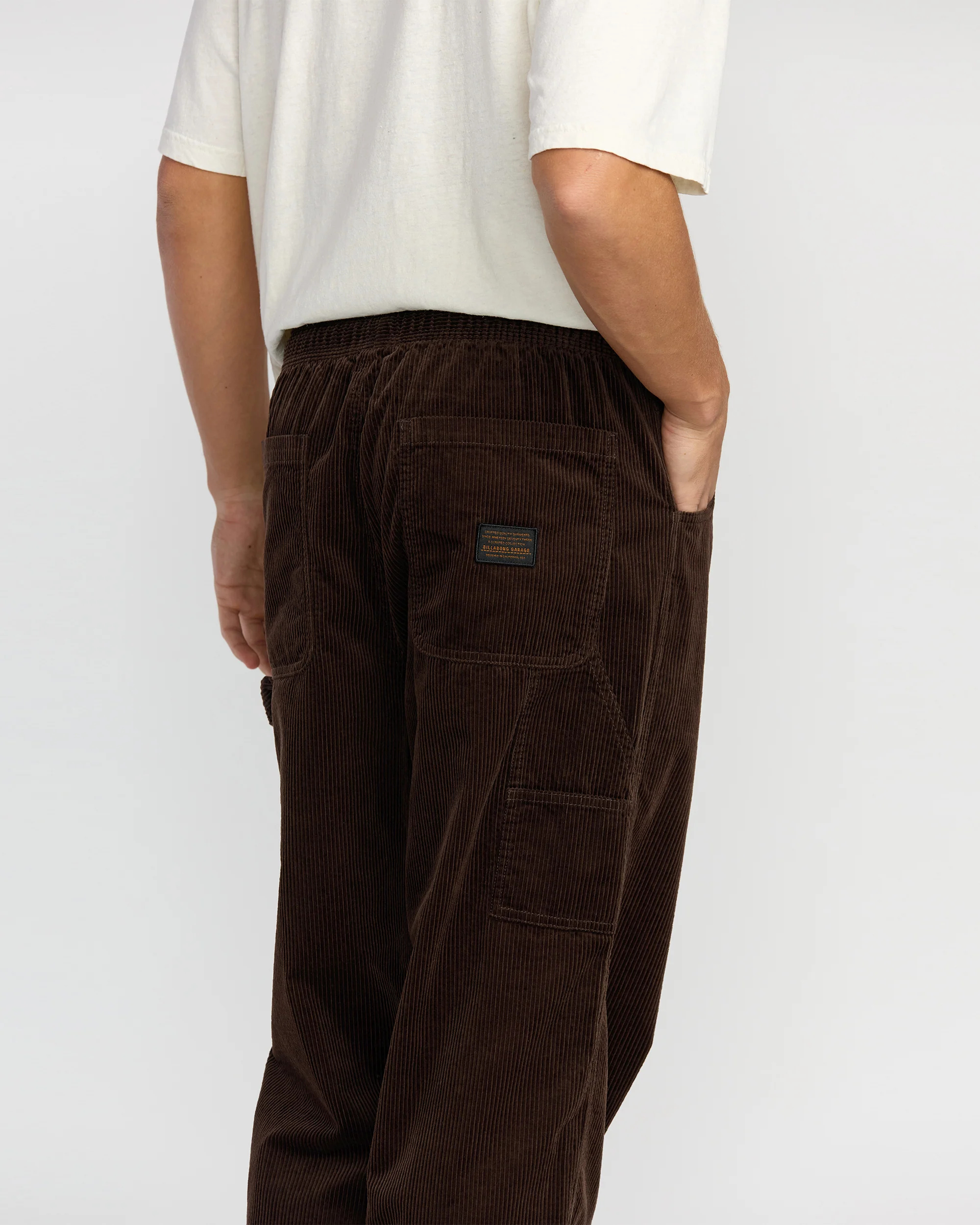 Larry Cord Garage Pants - Chocolate